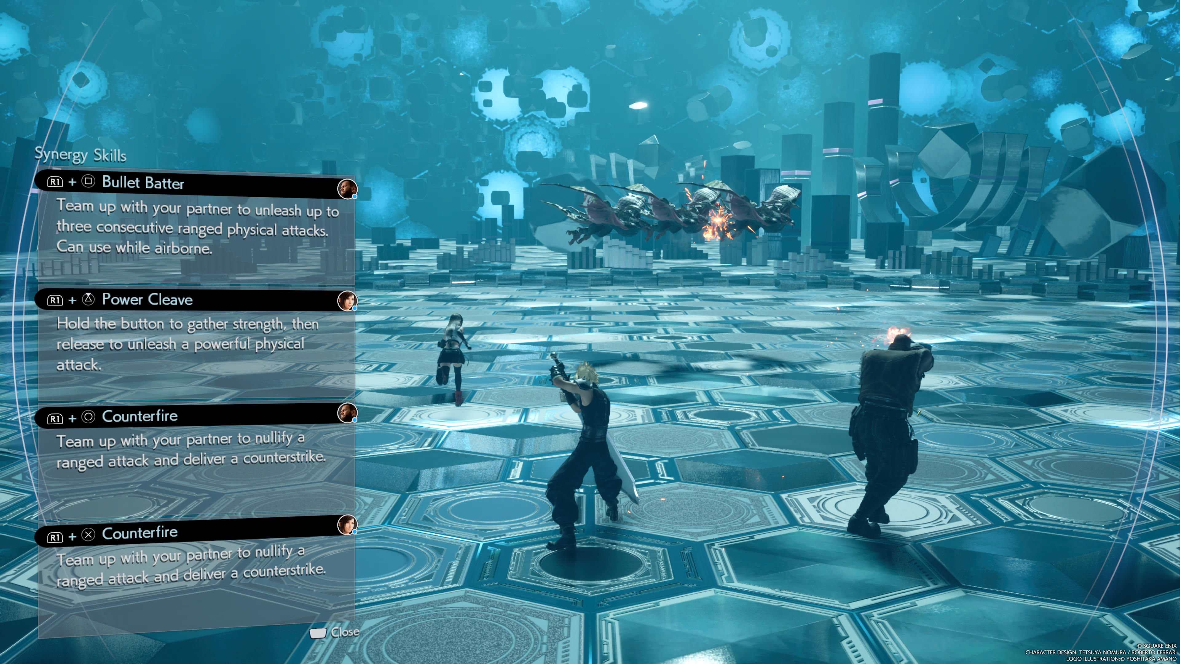 Synergy Skills Tutorial In FF7 Rebirth's Combat Simulator-1