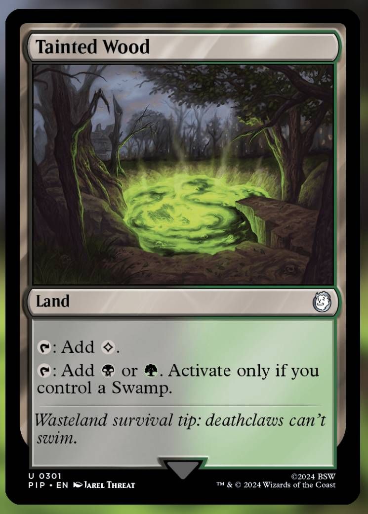 Tainted Wood