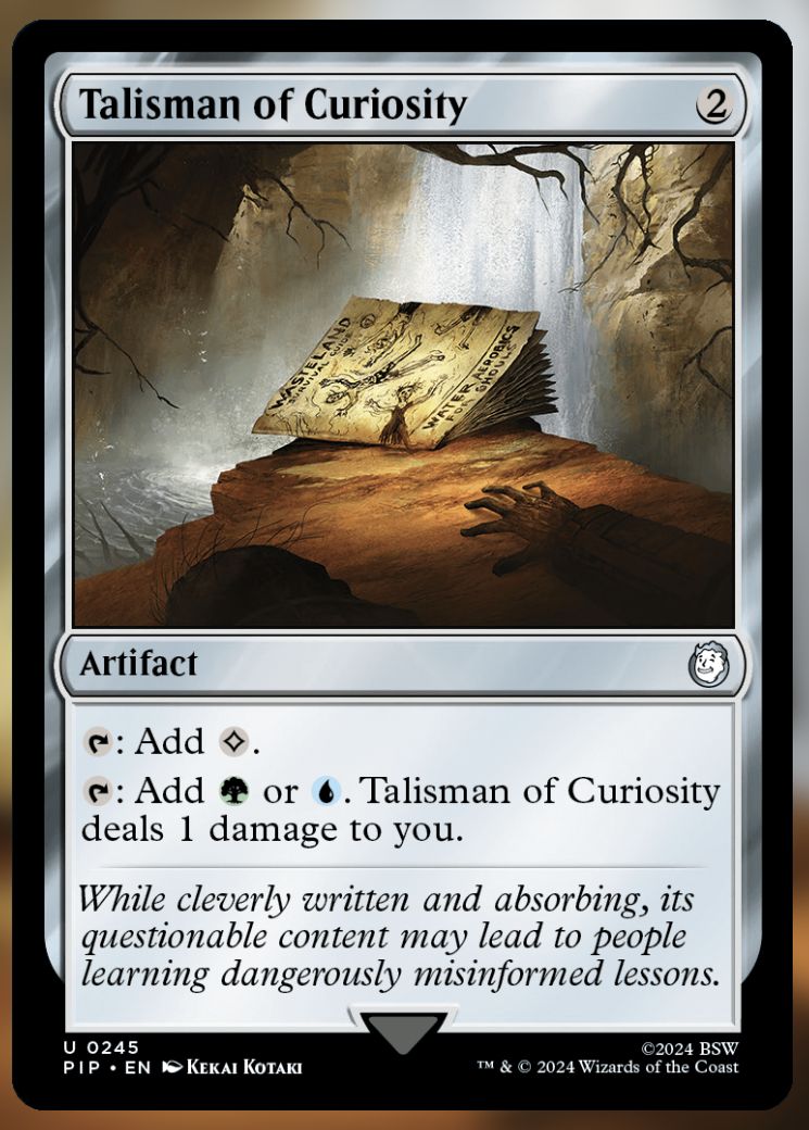 Talisman of Curiosity