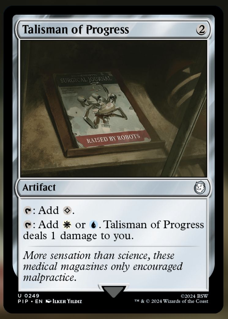 Talisman of Progress