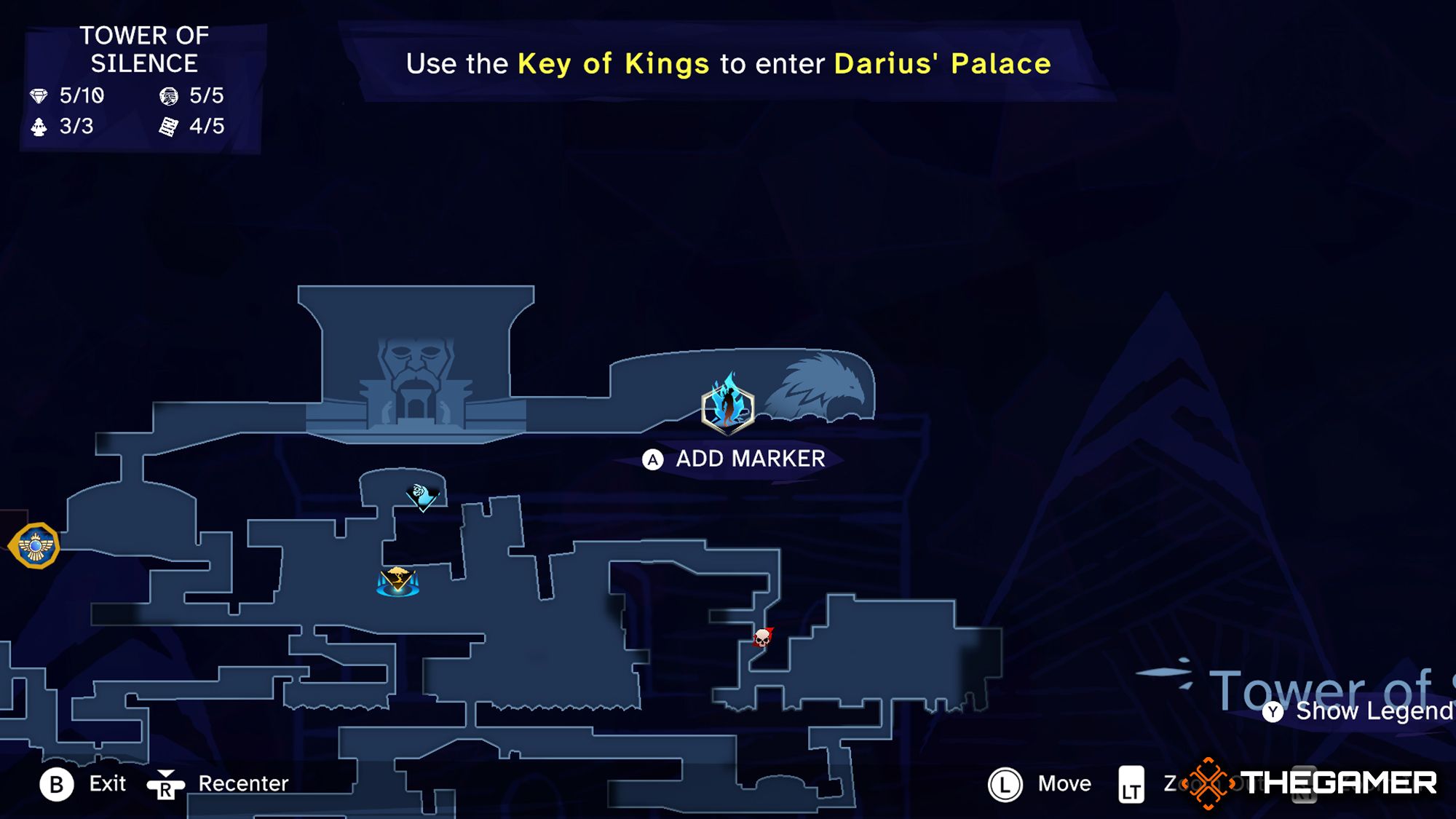 The Frozen Tomb Lore Item Location In Tower Of Silence