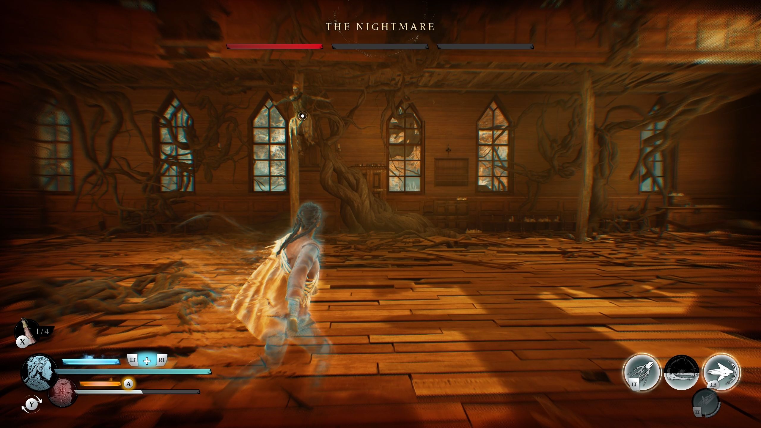 The nightmare is preparing to charge toward Antea - Banishers Ghosts of New Eden