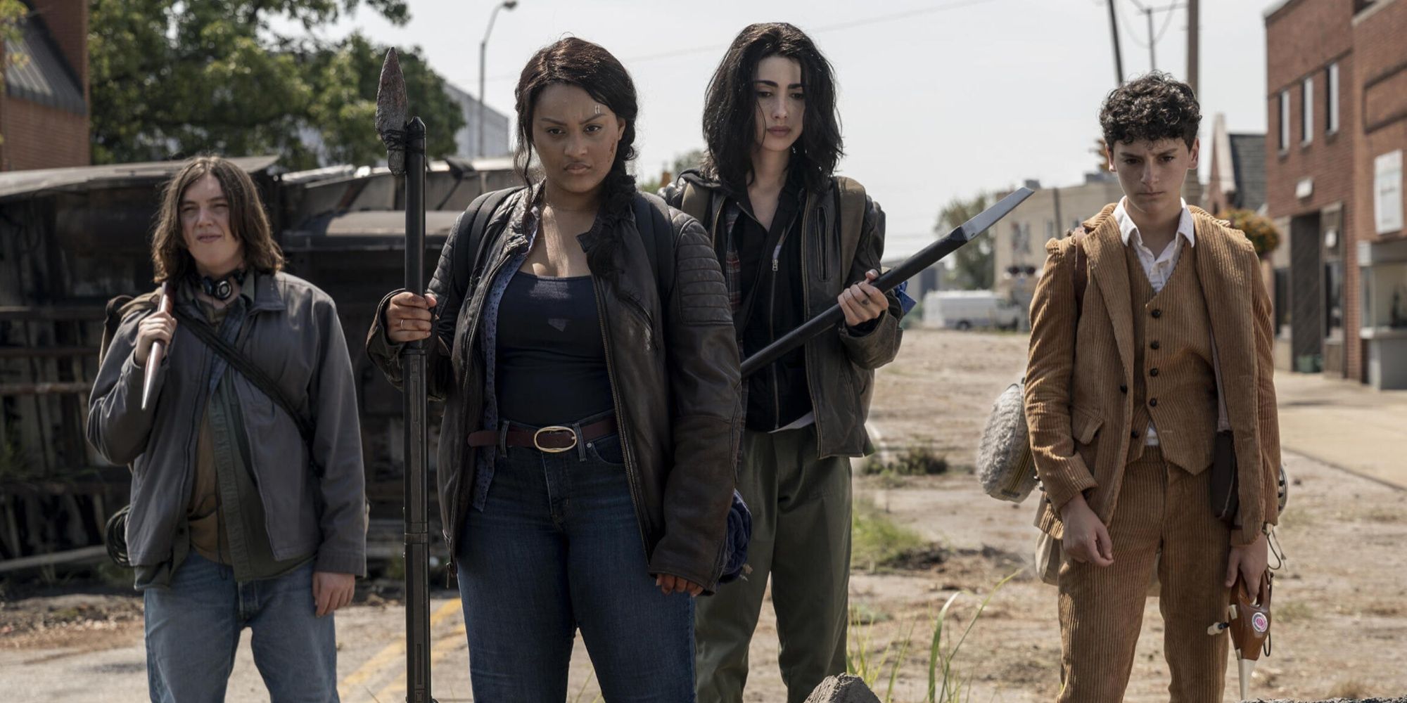 The cast of The Walking Dead World Beyond