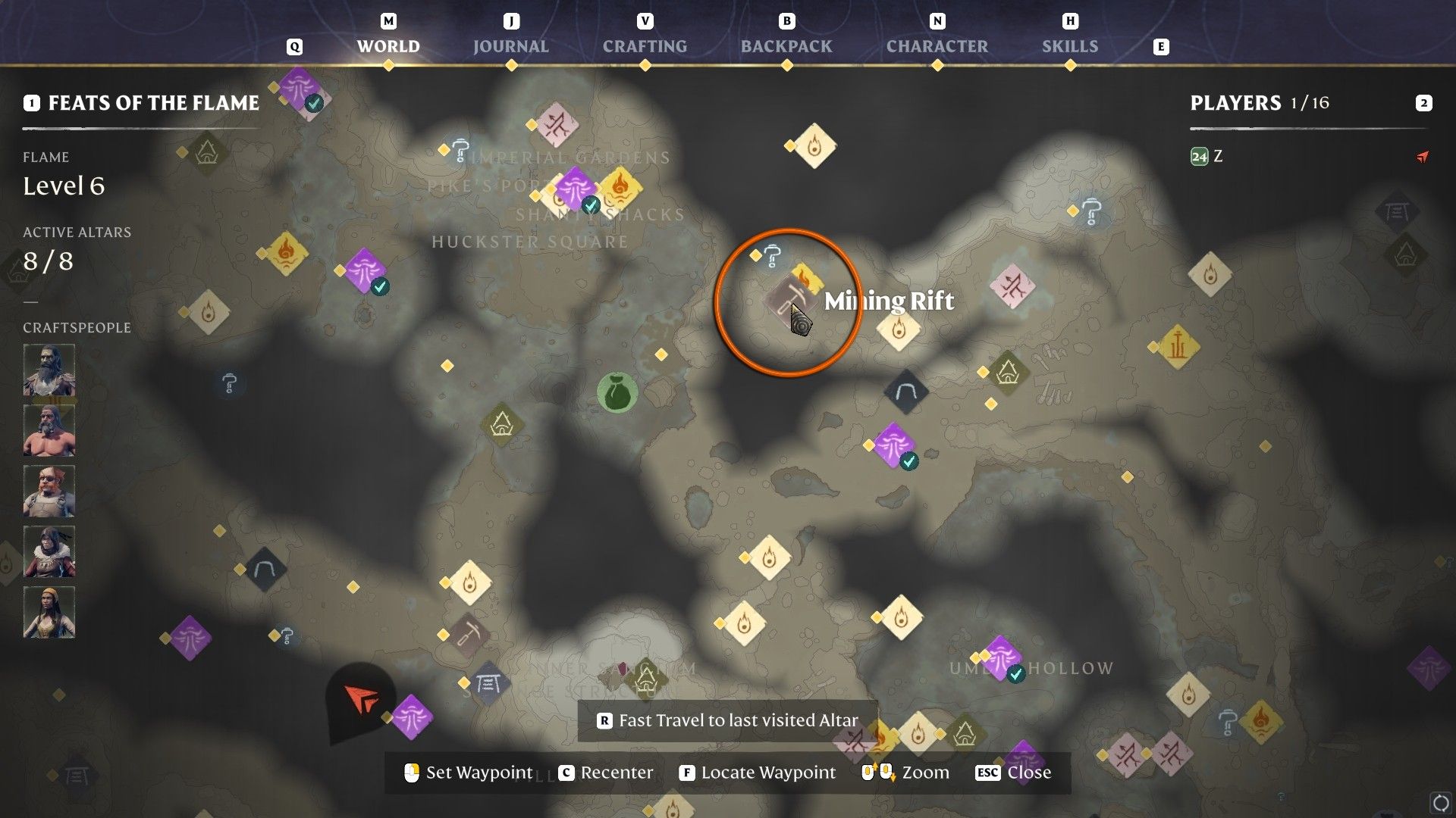 Tin Ore Farming Spot