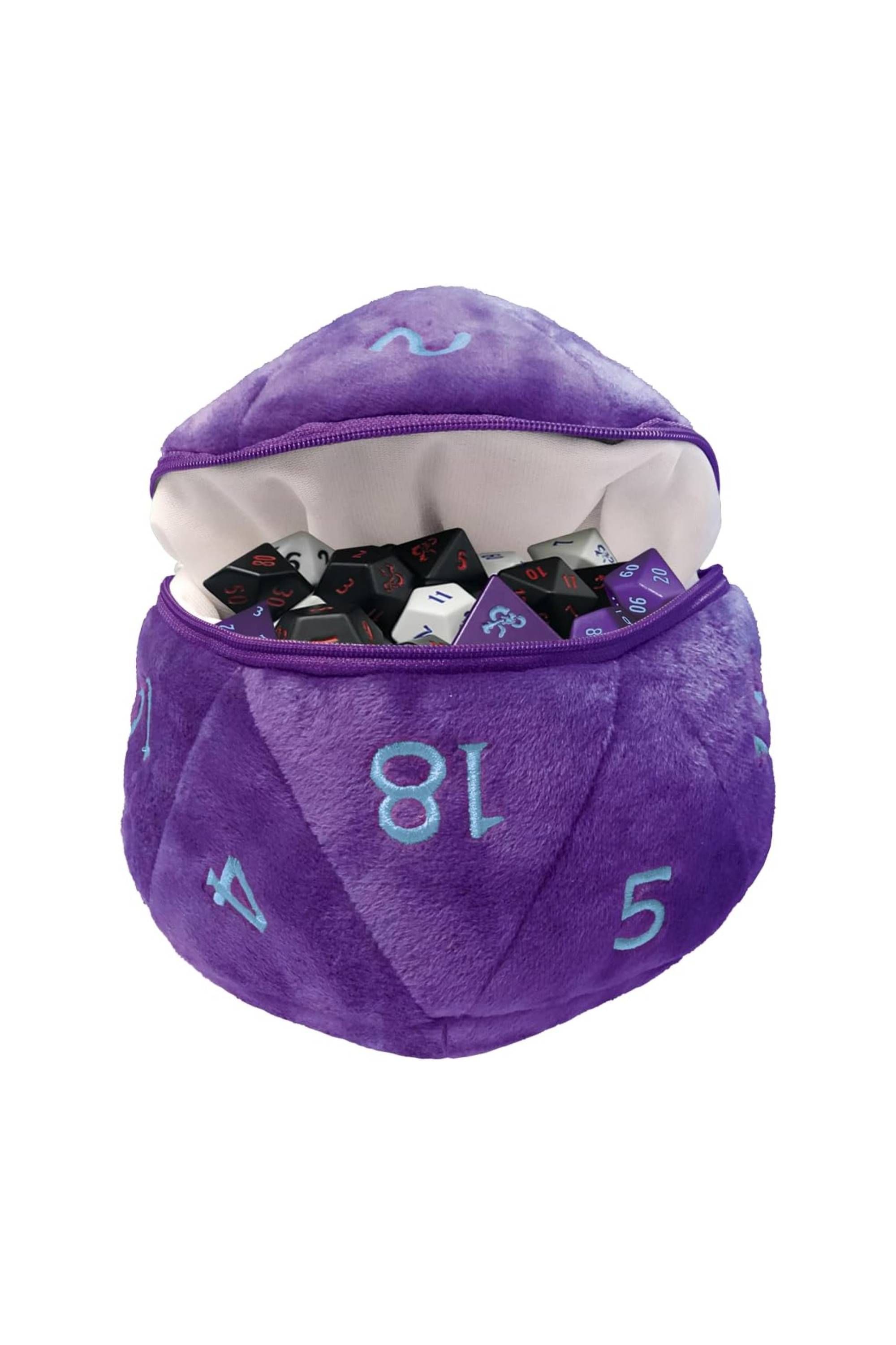UltraPro Phandelver and Below The Shattered Obelisk Underdark D20 Plush Dice Bag for Dungeons & Dragons