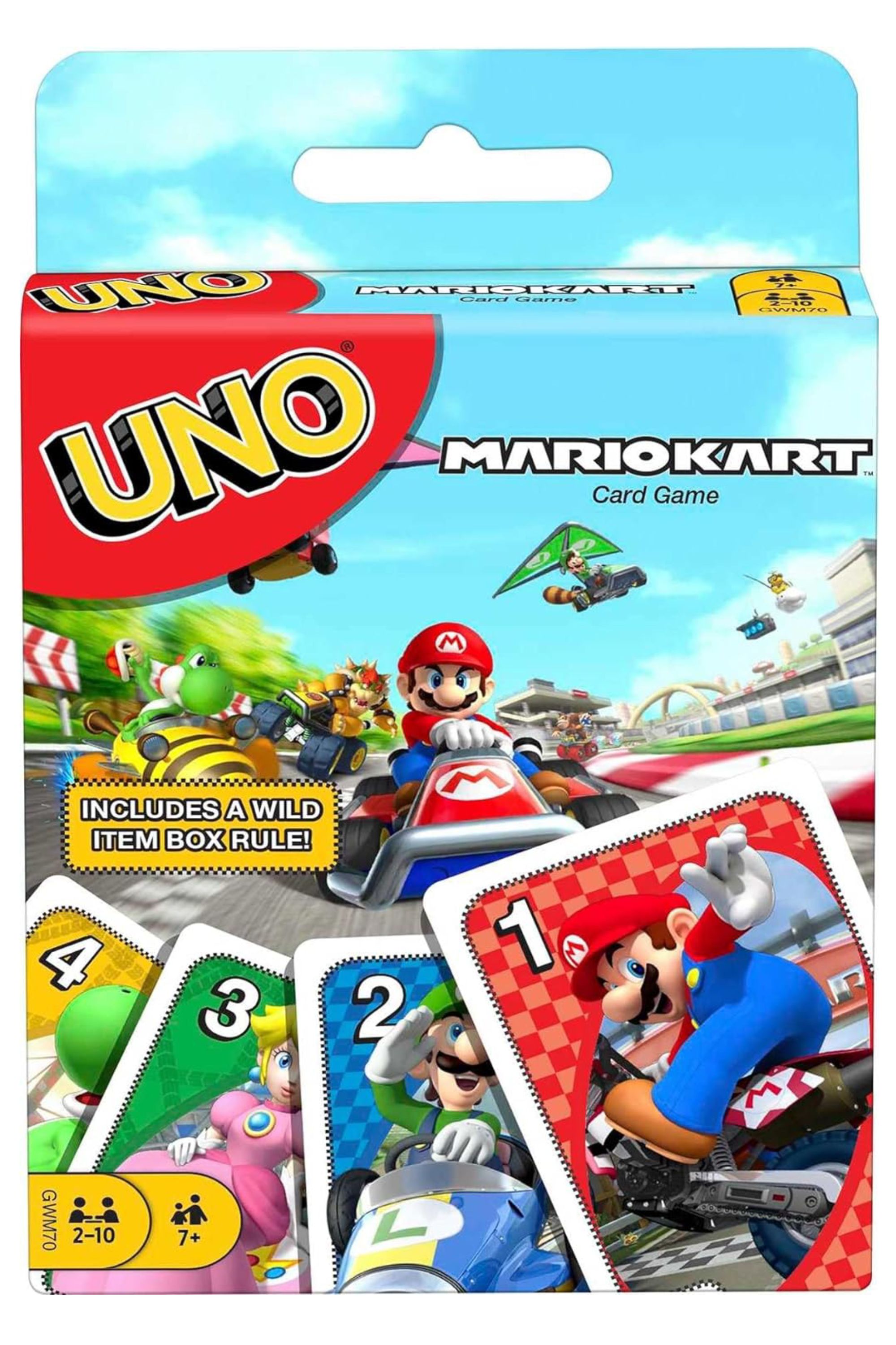 Uno Mario Kart Box