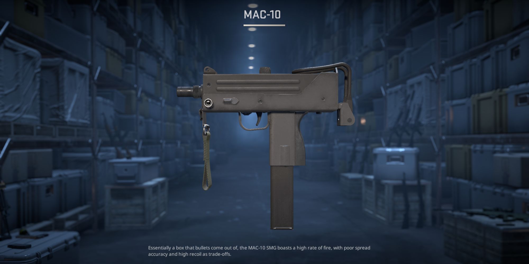 Mac-10 Inspected in Counter Strike 2