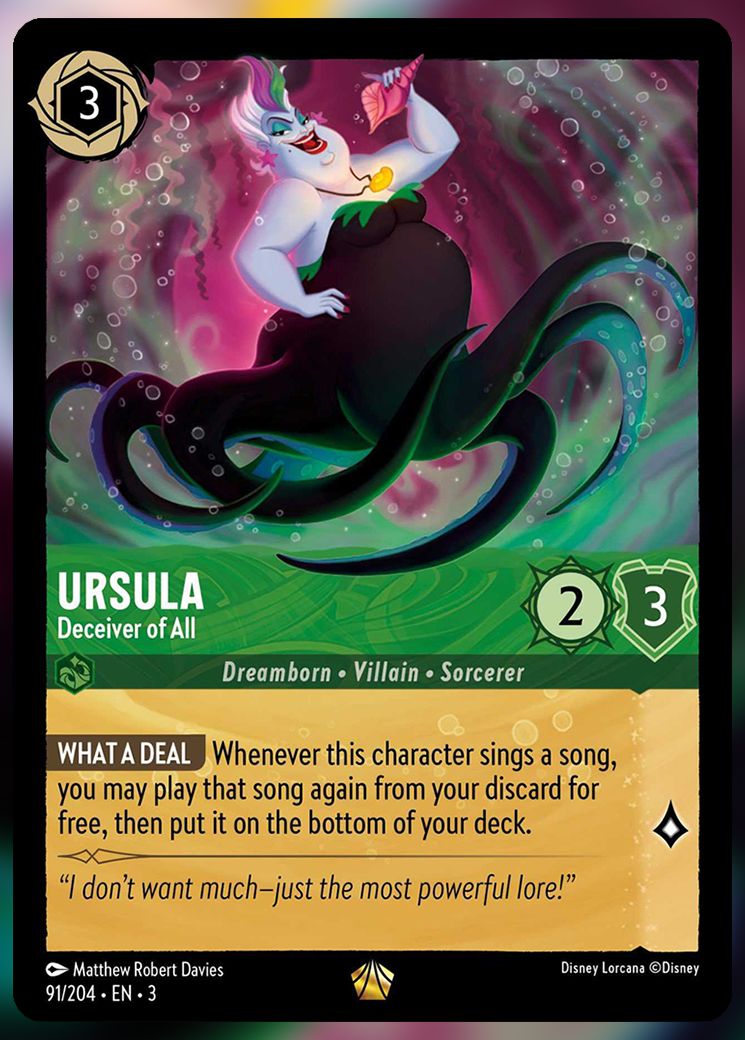 Ursula, Deceiver of All