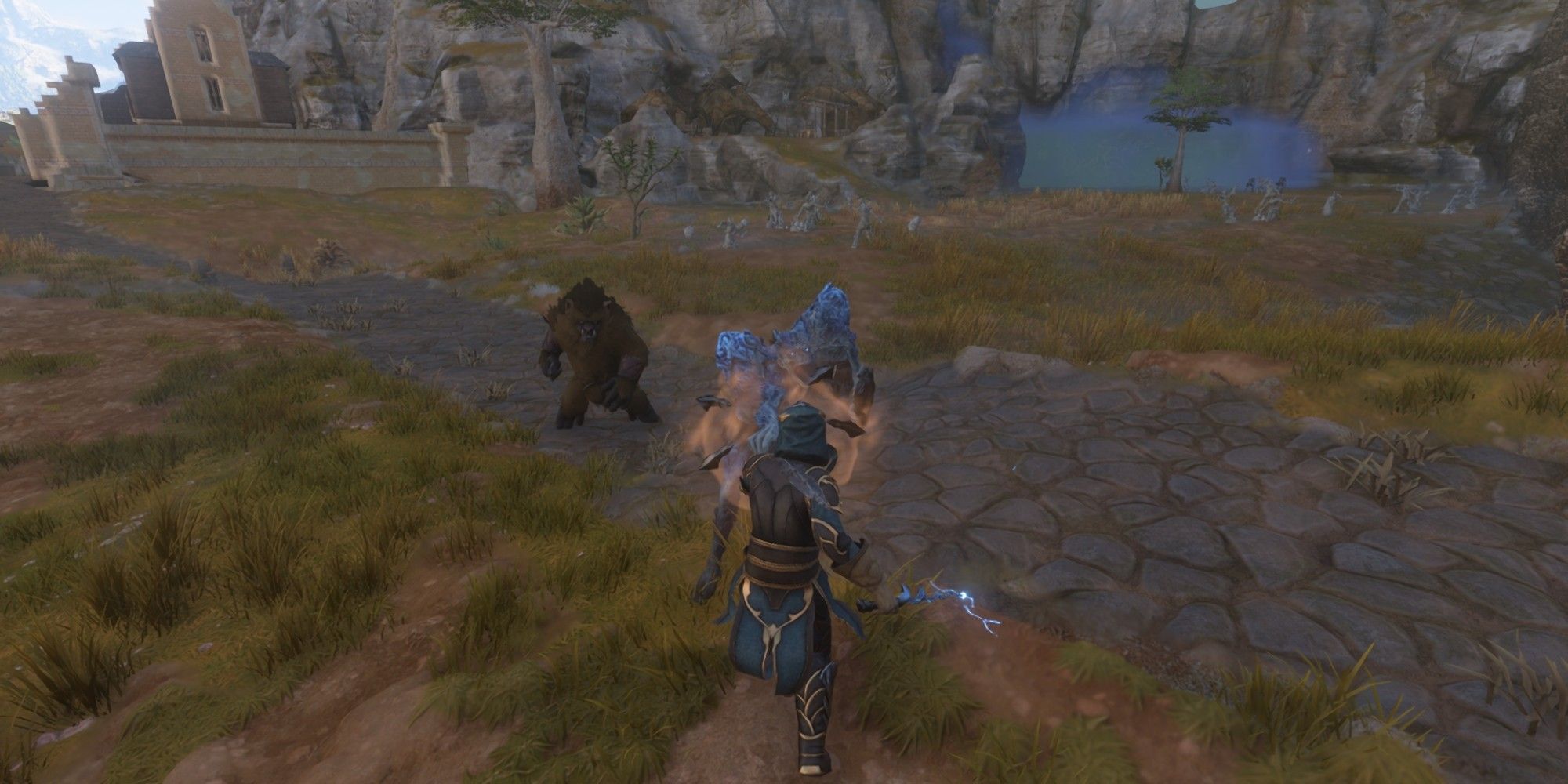 Blocking attacks using a ward