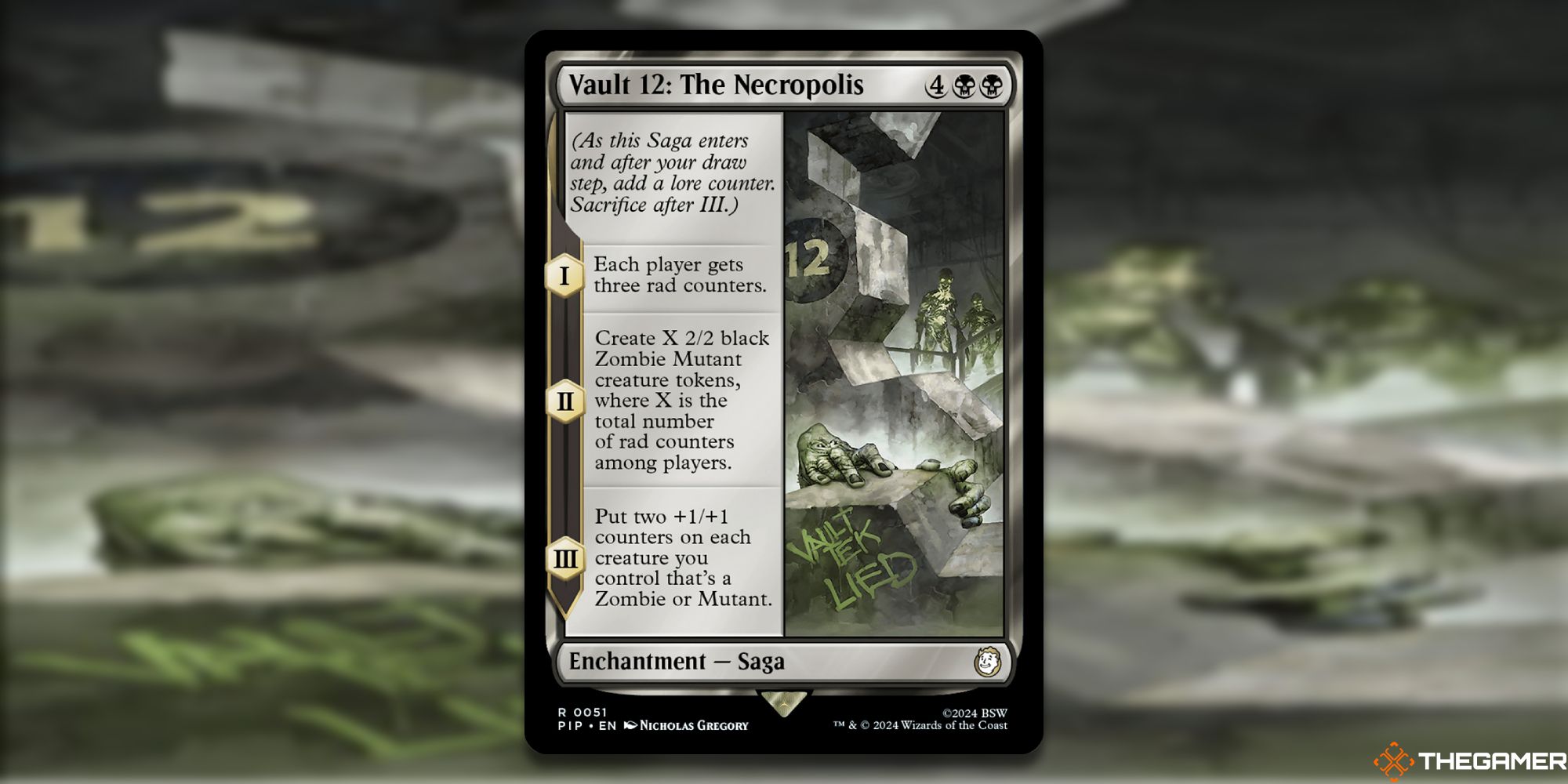 MTG: Vault 12 - The Necropolis card