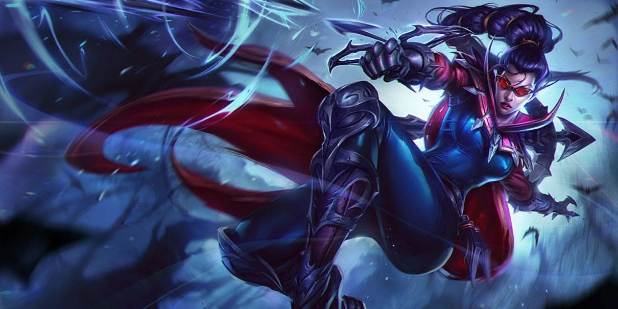 Vayne's Splash Art in League Of Legends