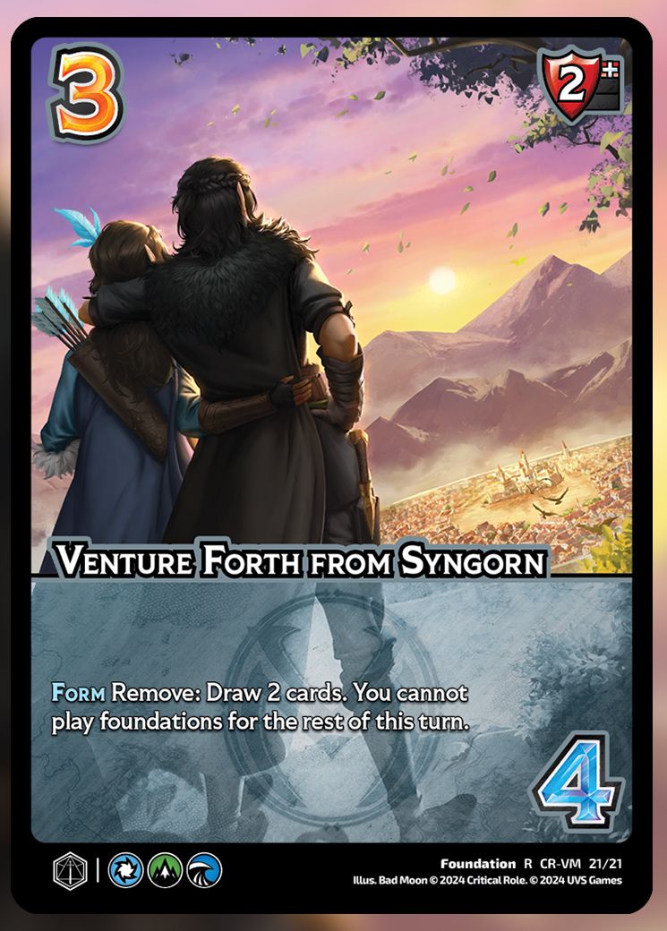 Venture Forth From Syngorn