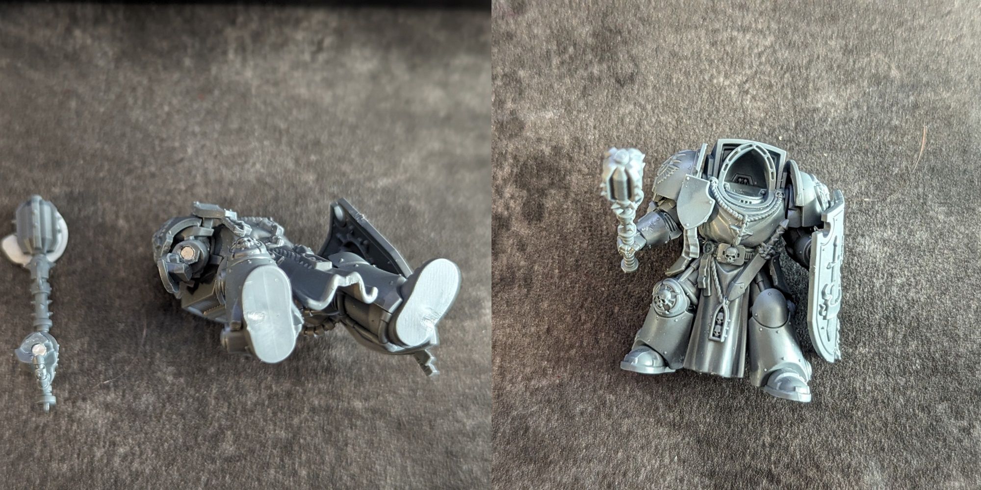 warhammer 40000 deathwing knight magnetised at the elbow