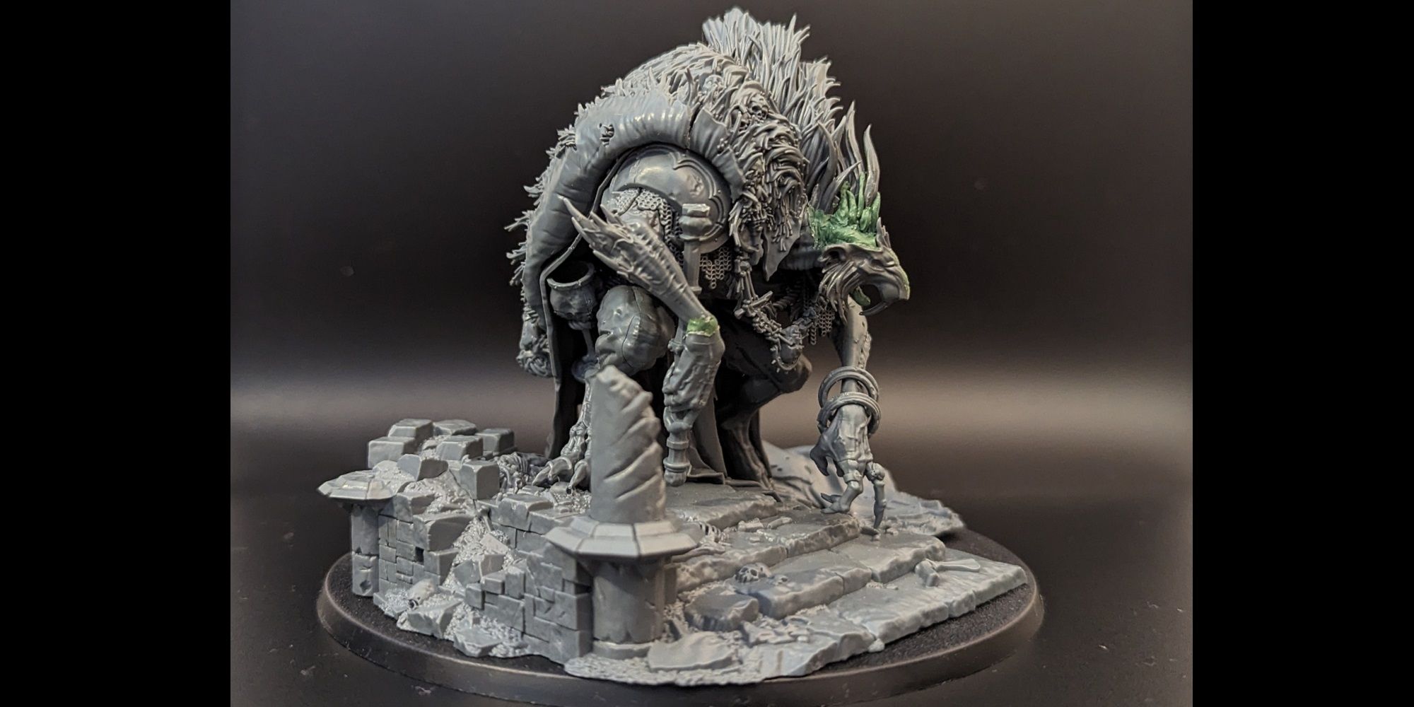 Warhammer Ushoran Skaven conversion side angle