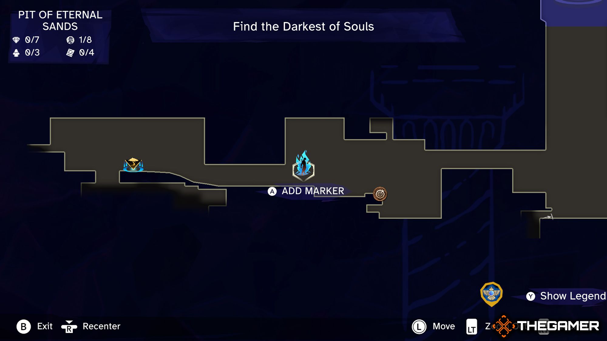 Xerxes Coin 1 Location In Pit of Eternal Sands Map