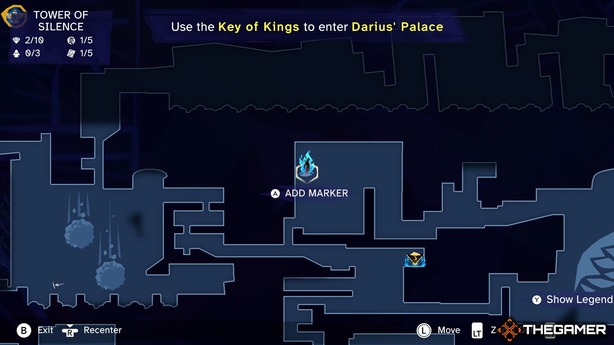Xerxes Coin 1 Location In Tower Of Silence
