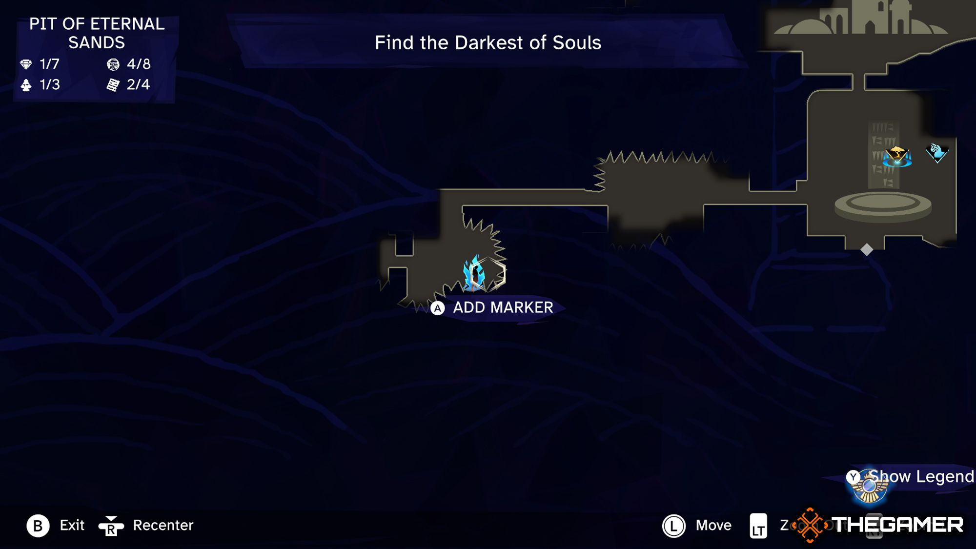 Xerxes Coin 4 Location In Pit of Eternal Sands Map