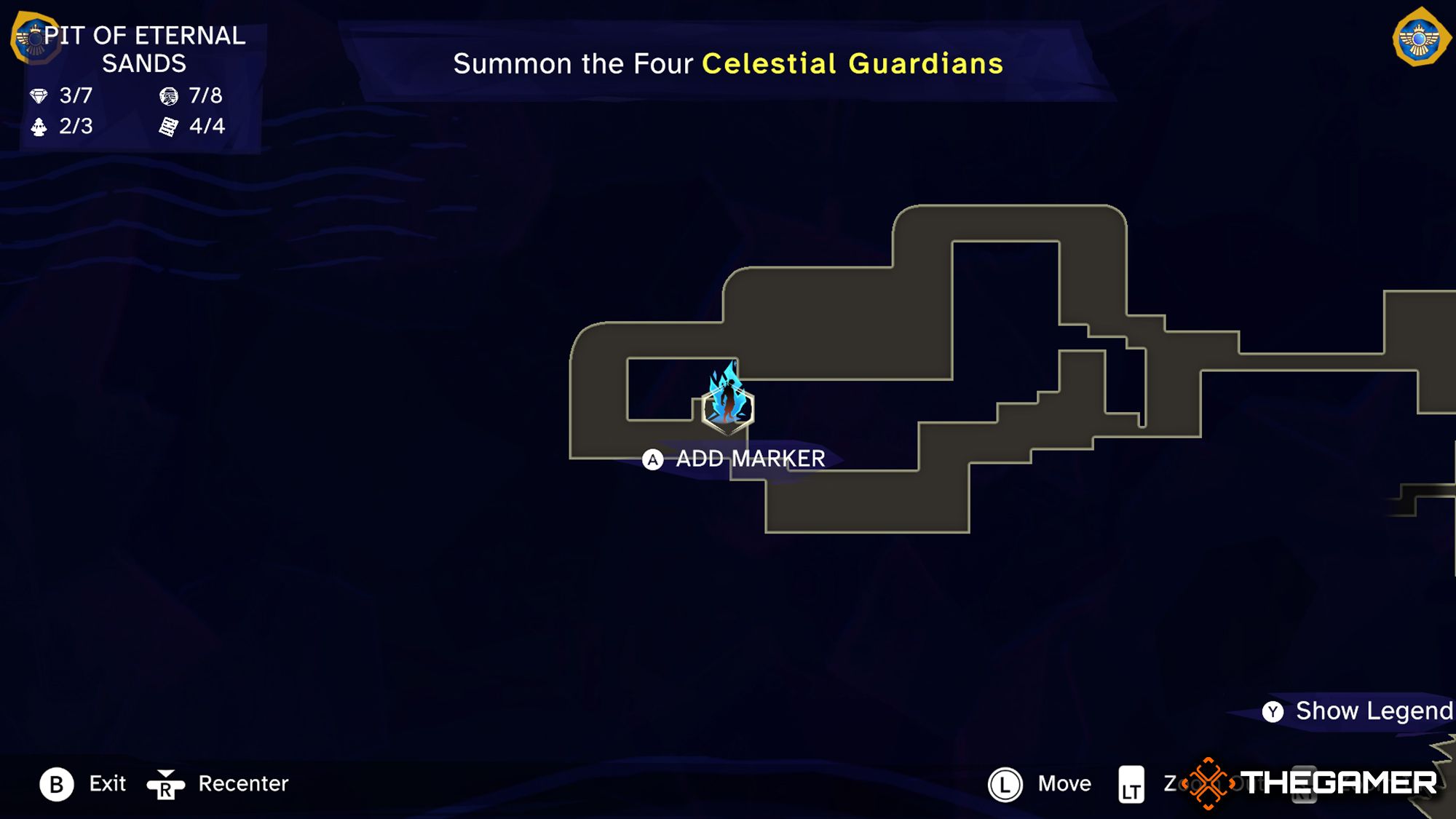 Xerxes Coin 7 Location In Pit of Eternal Sands Map