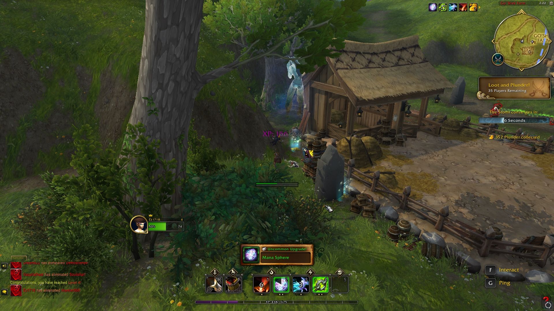 Mana Sphere skill upgraded to uncommon in World of Warcraft Plunderstorm