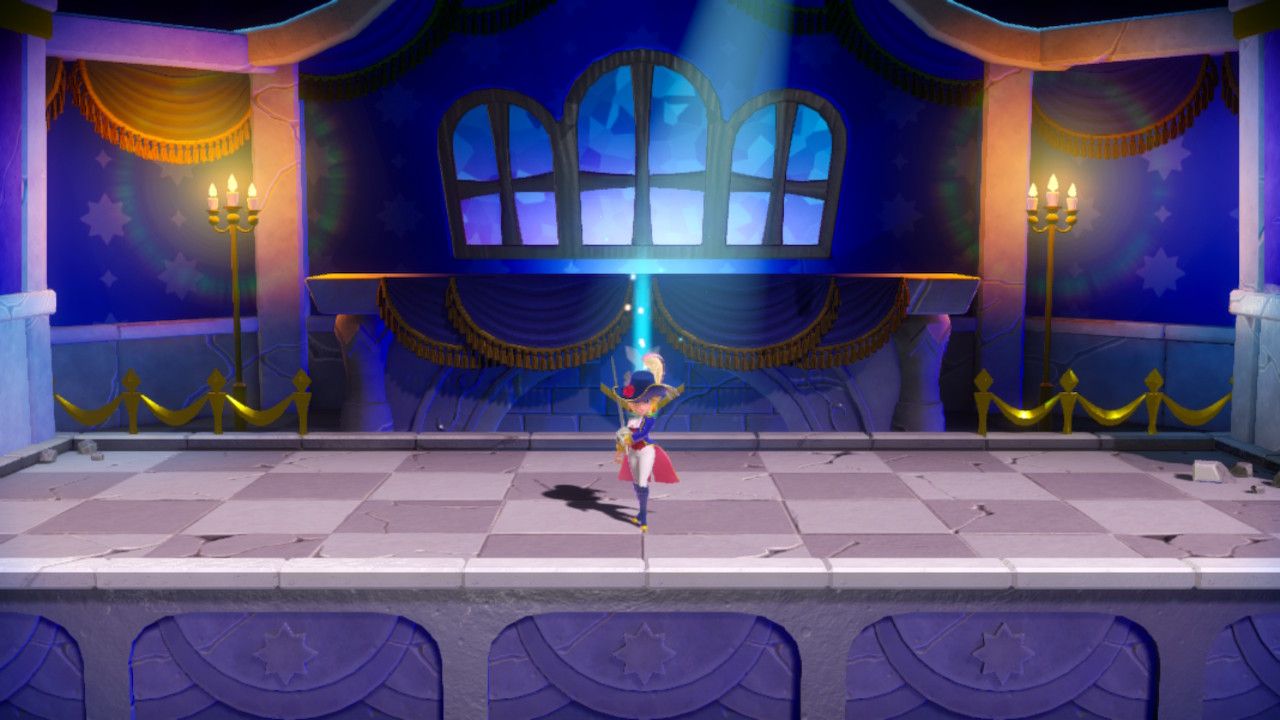 Princess Peach Showtime Peach getting a Gem in the battle arena