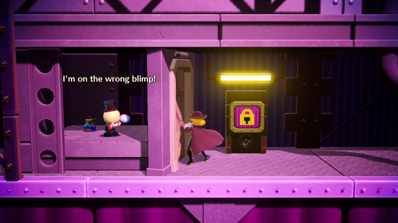Princess Peach Showtime Peach finding the Ribbon Man in The Stolen Statue