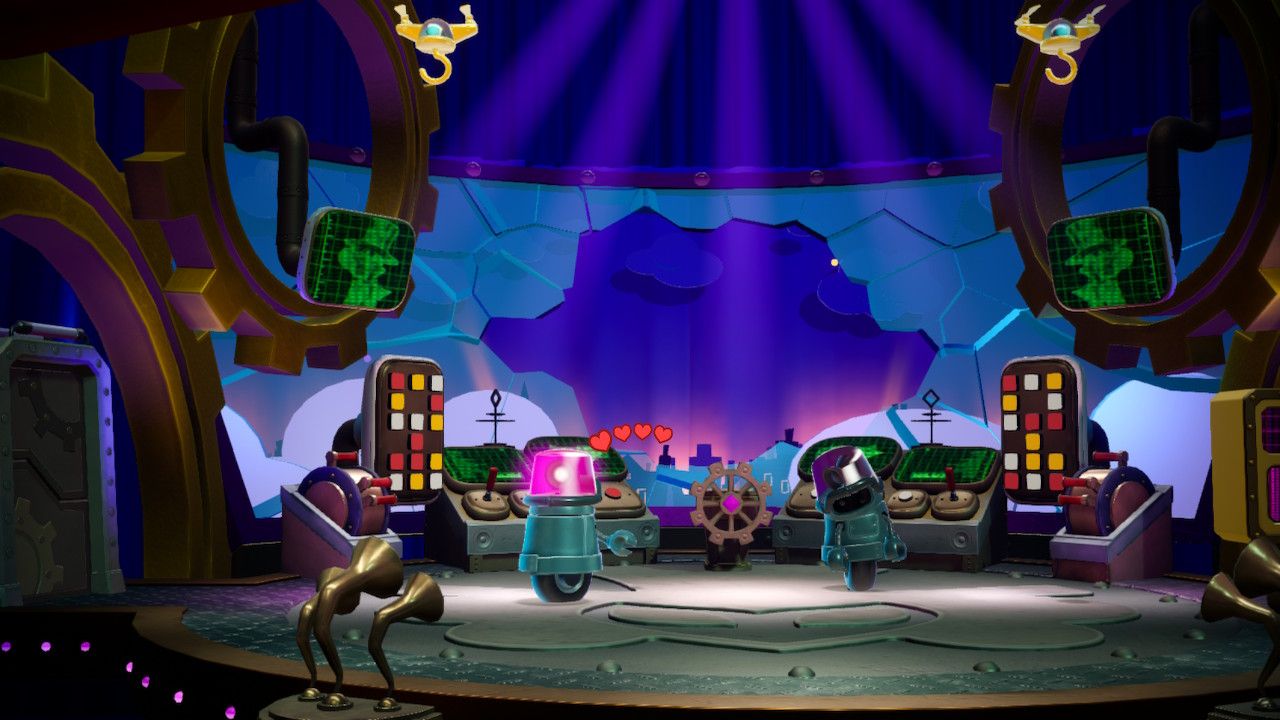 Princess Peach Showtime Peach smashing through the blimp window