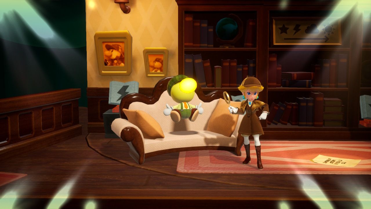 Princess Peach Showtime, Peach finding the junior detective