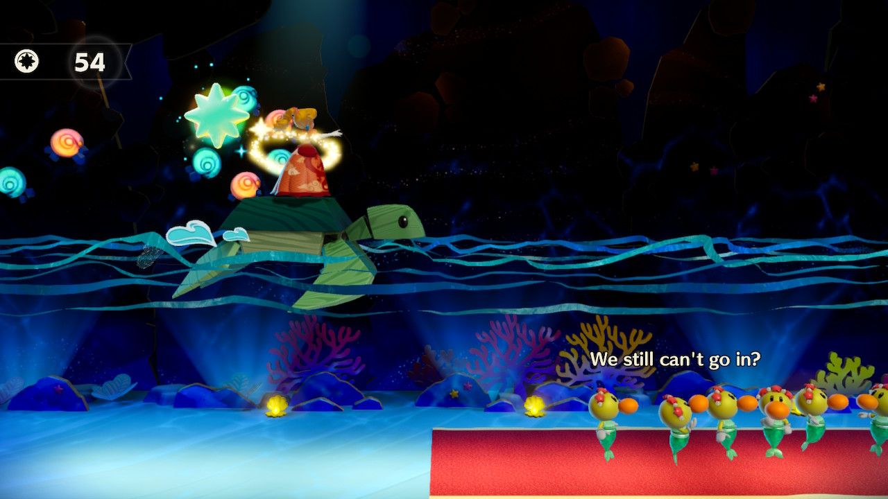 Princess Peach Showtime Peach riding a turtle