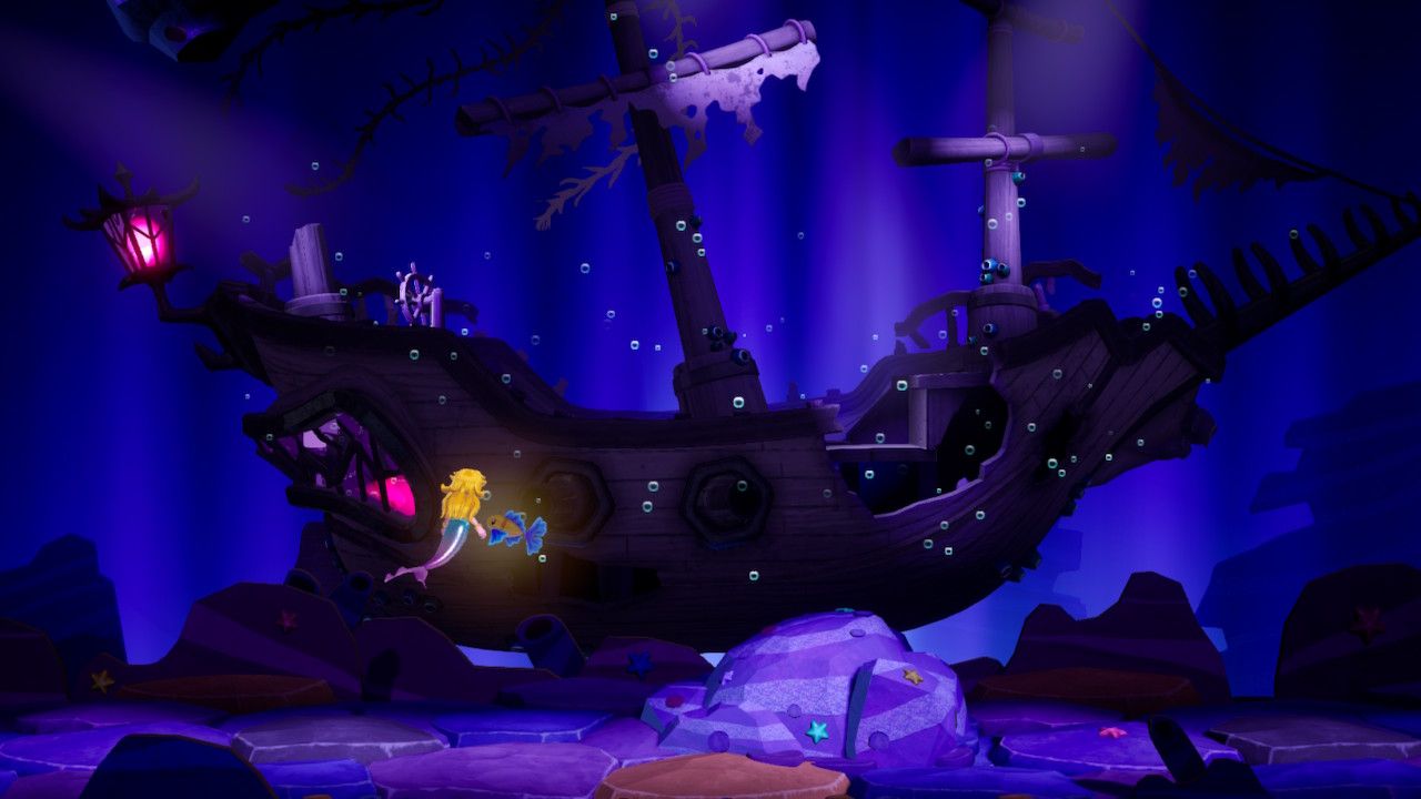 Princess Peach Showtime Peach defending the ship