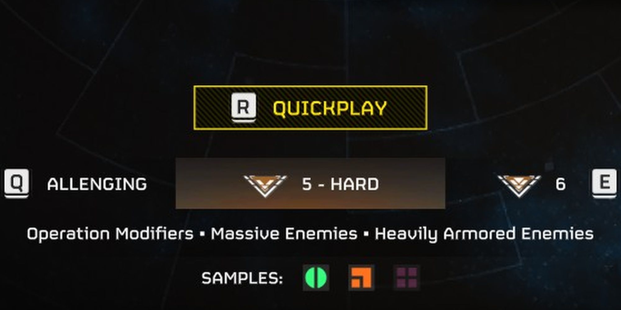 Helldivers 2: Hard Difficulty Marker