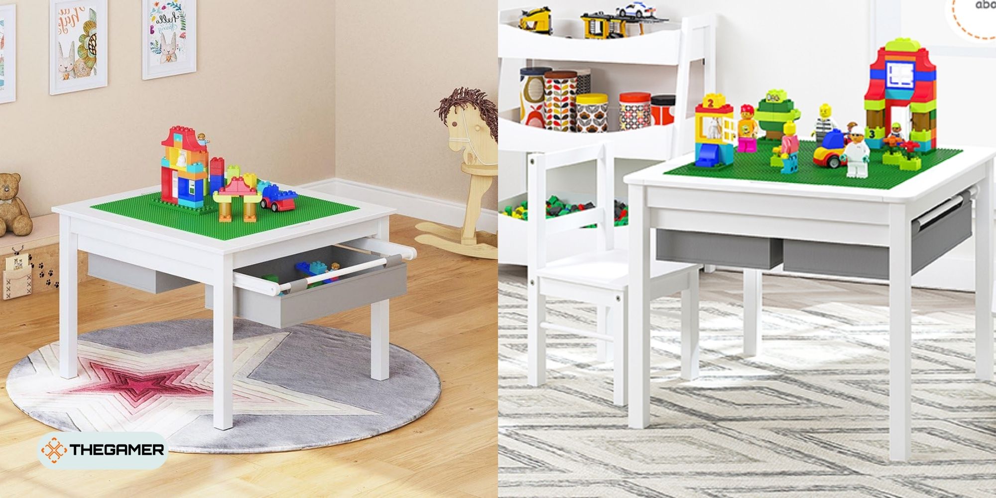 Image of a Lego table