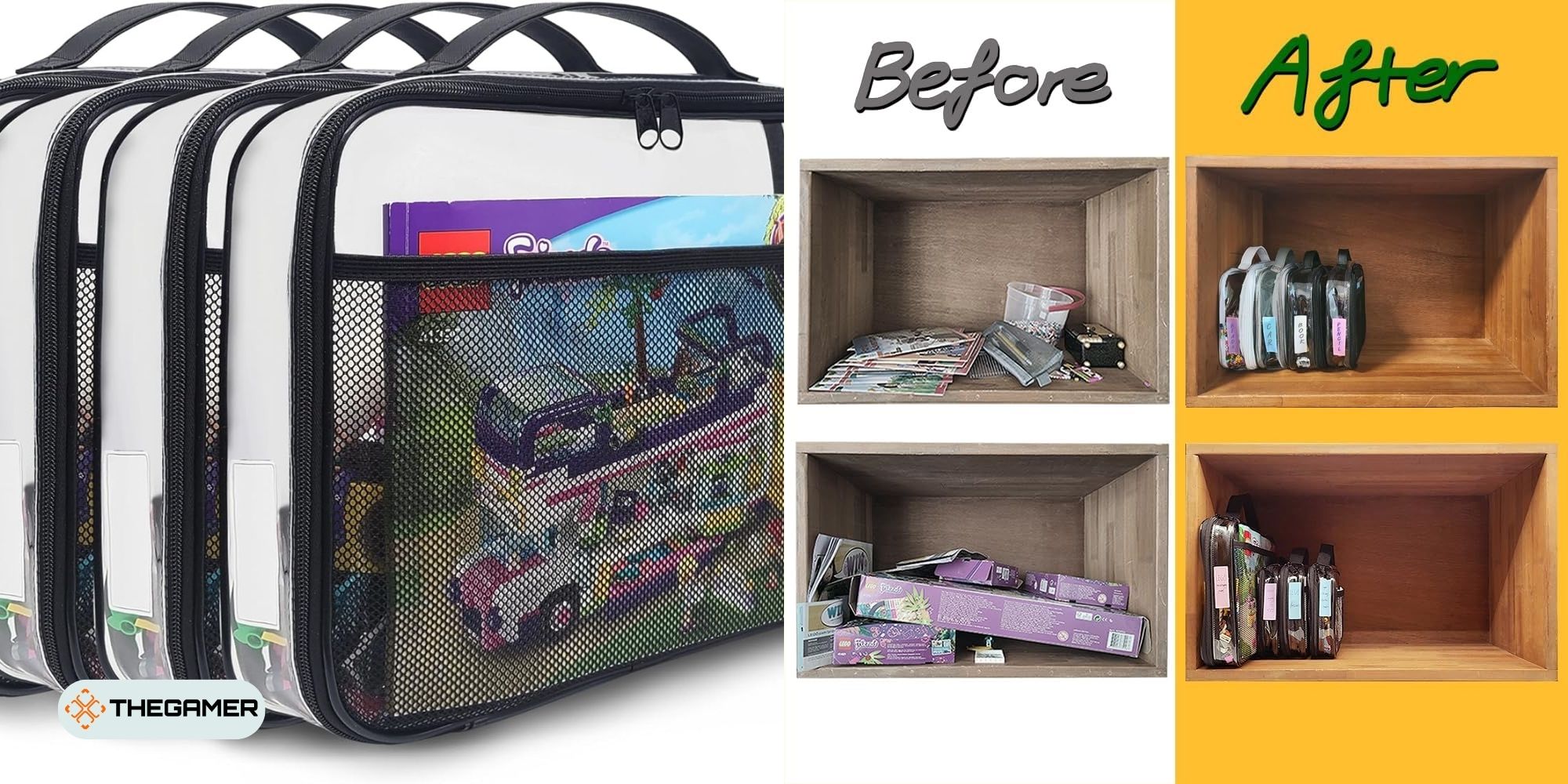 image of PVC Lego Organizer Cases