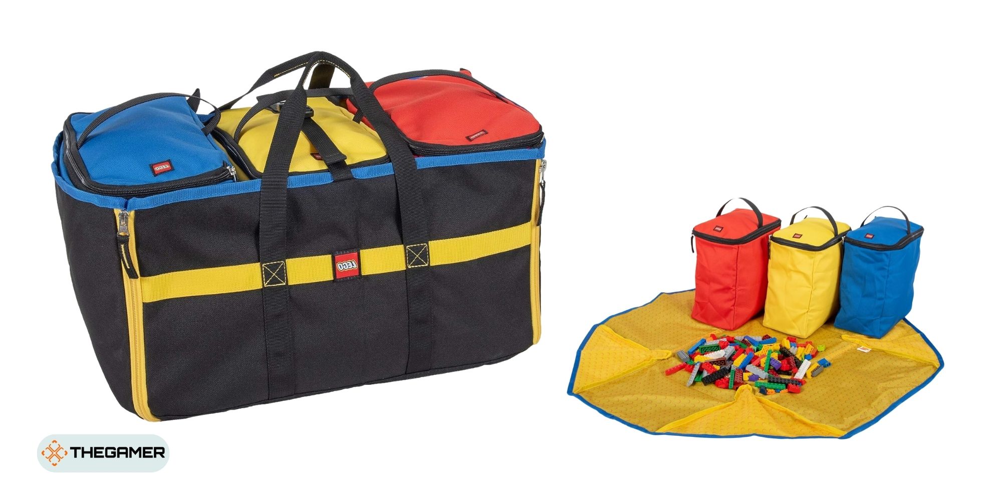 image of LEGO Storage 4 -Piece Tote and Play Mat