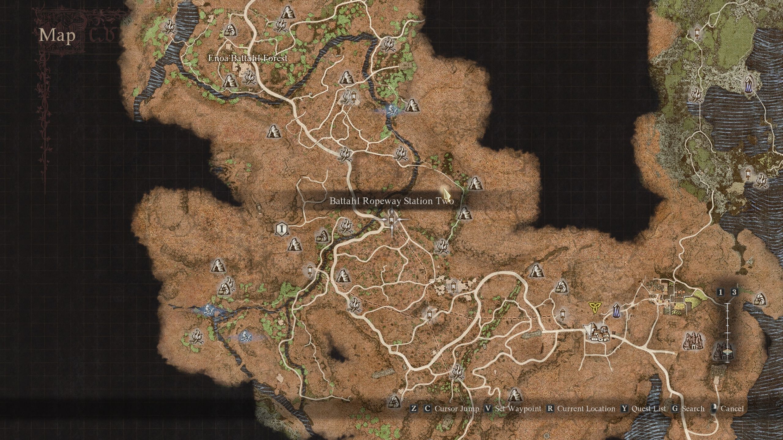 A picture of Battahl Ropeway Station Two - Dragon's Dogma 2