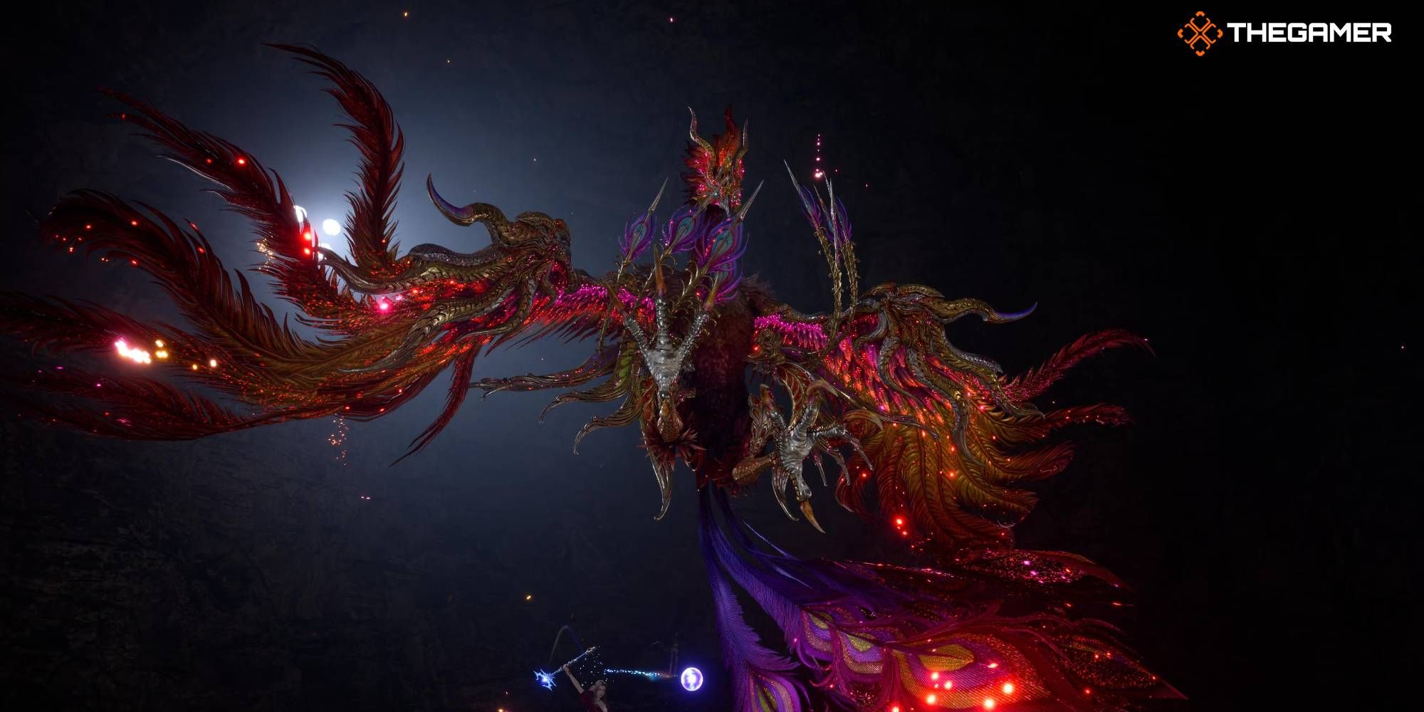 Aerith summoning the Phoenix in Final Fantasy 7 Rebirth