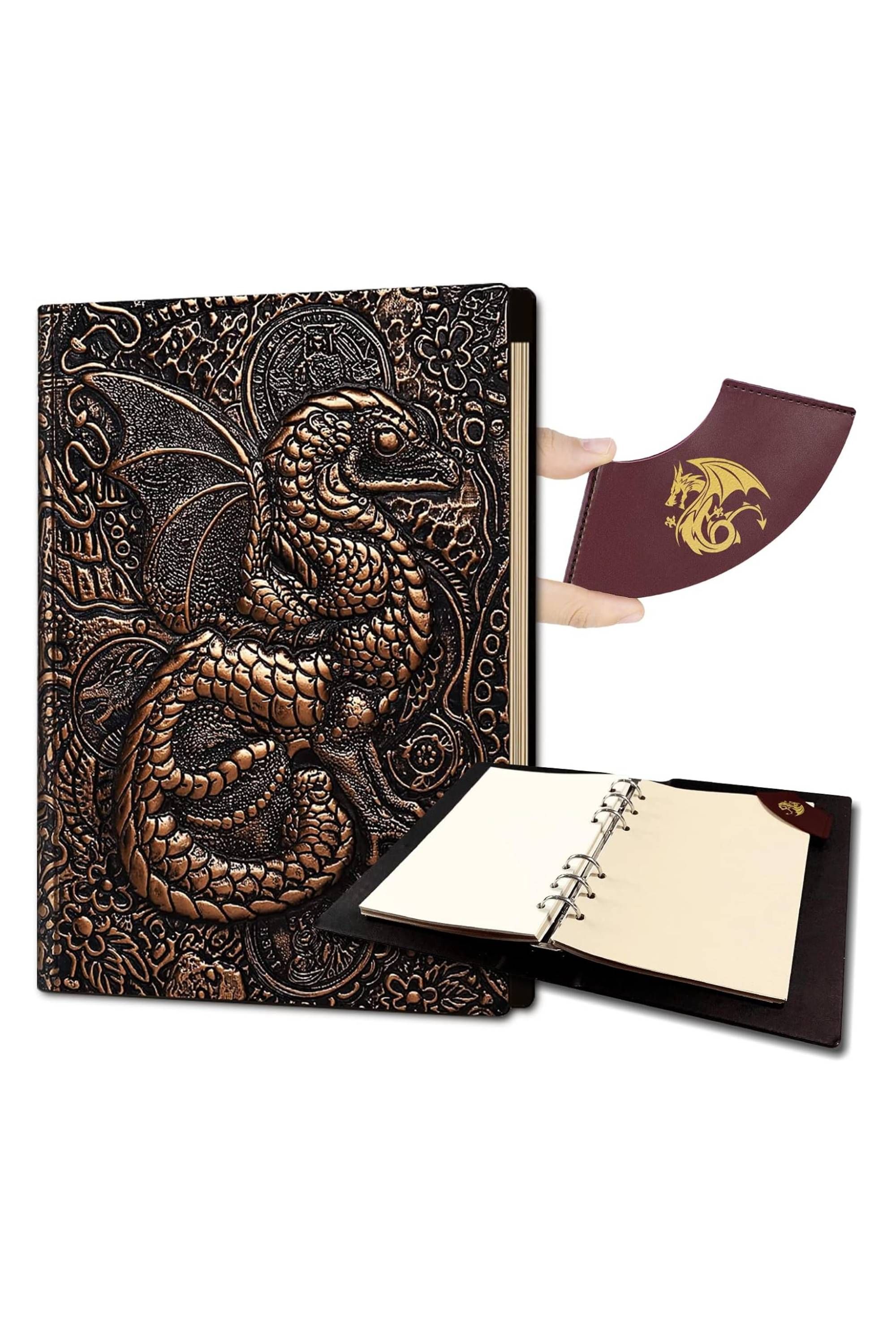 Ancient Deer 3D Dragon DND Notebook