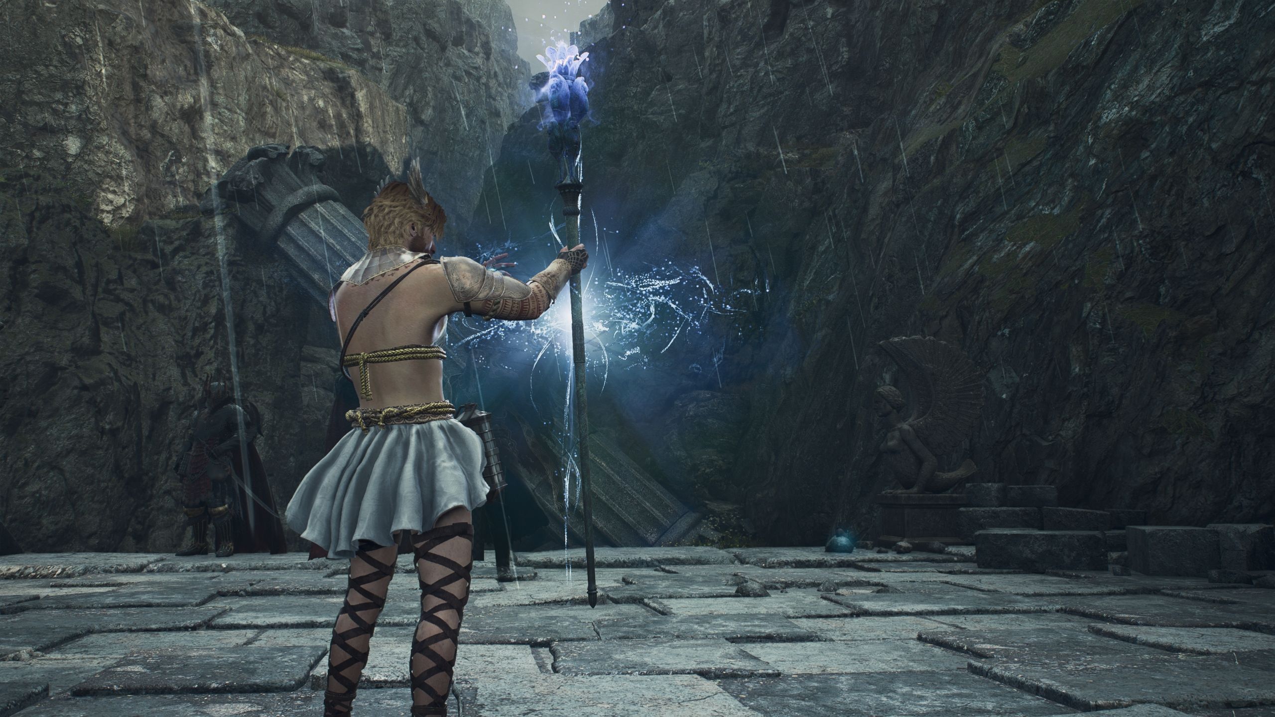 Arisen is casting a spell - Dragon's Dogma 2