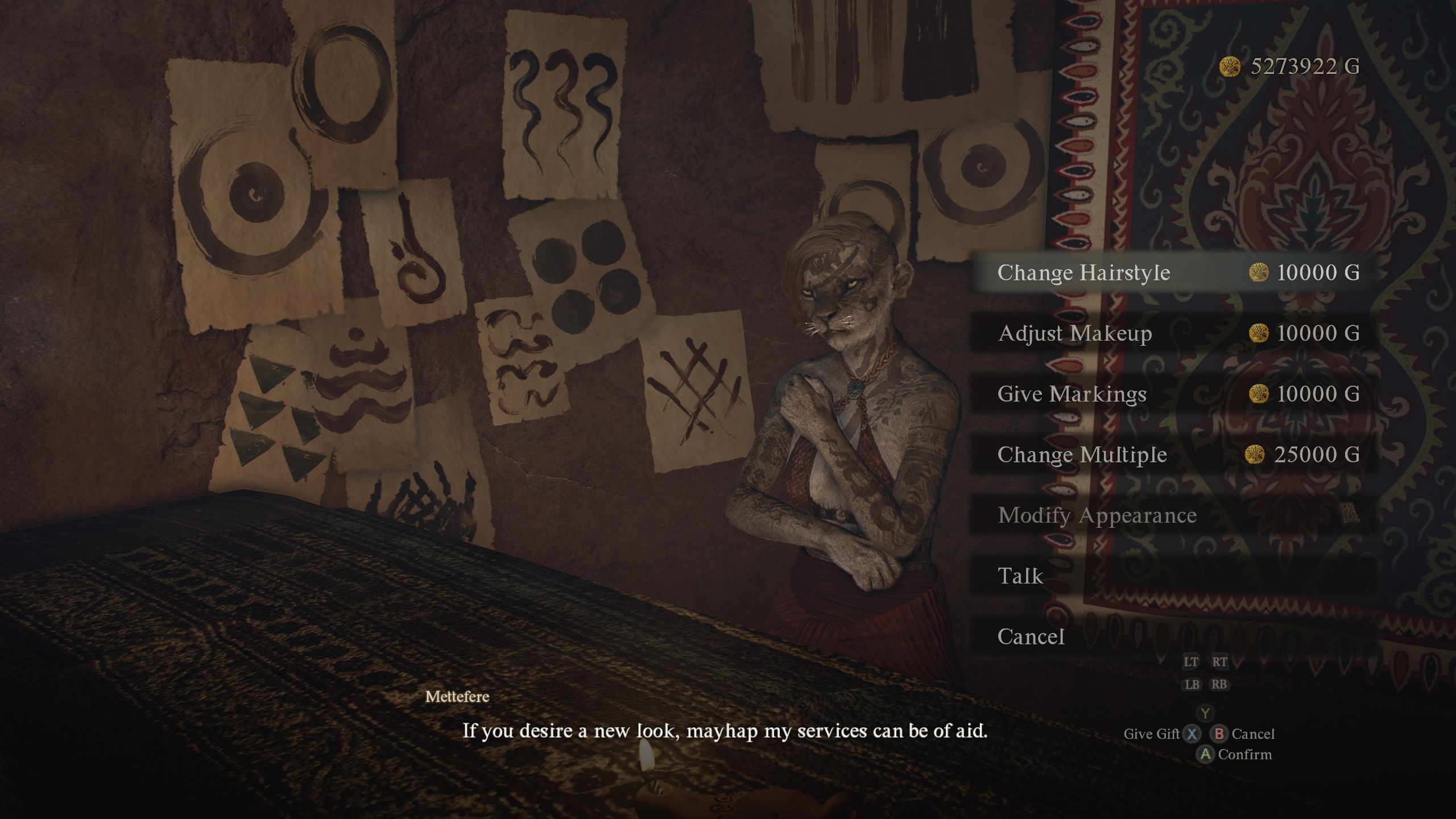 Arisen is talking to the Barberie - Dragon's Dogma 2