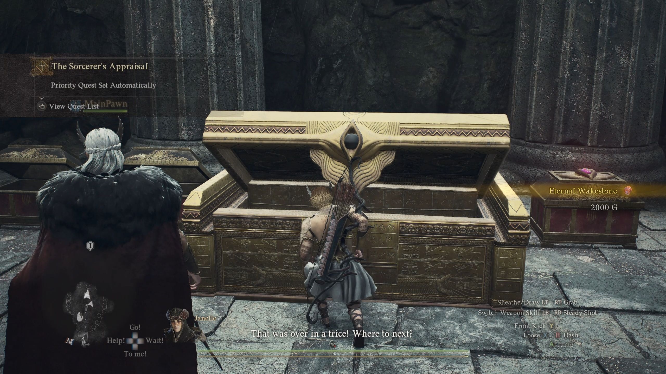 Arisen obtained the Eternal Wakestone - Dragon's Dogma 2