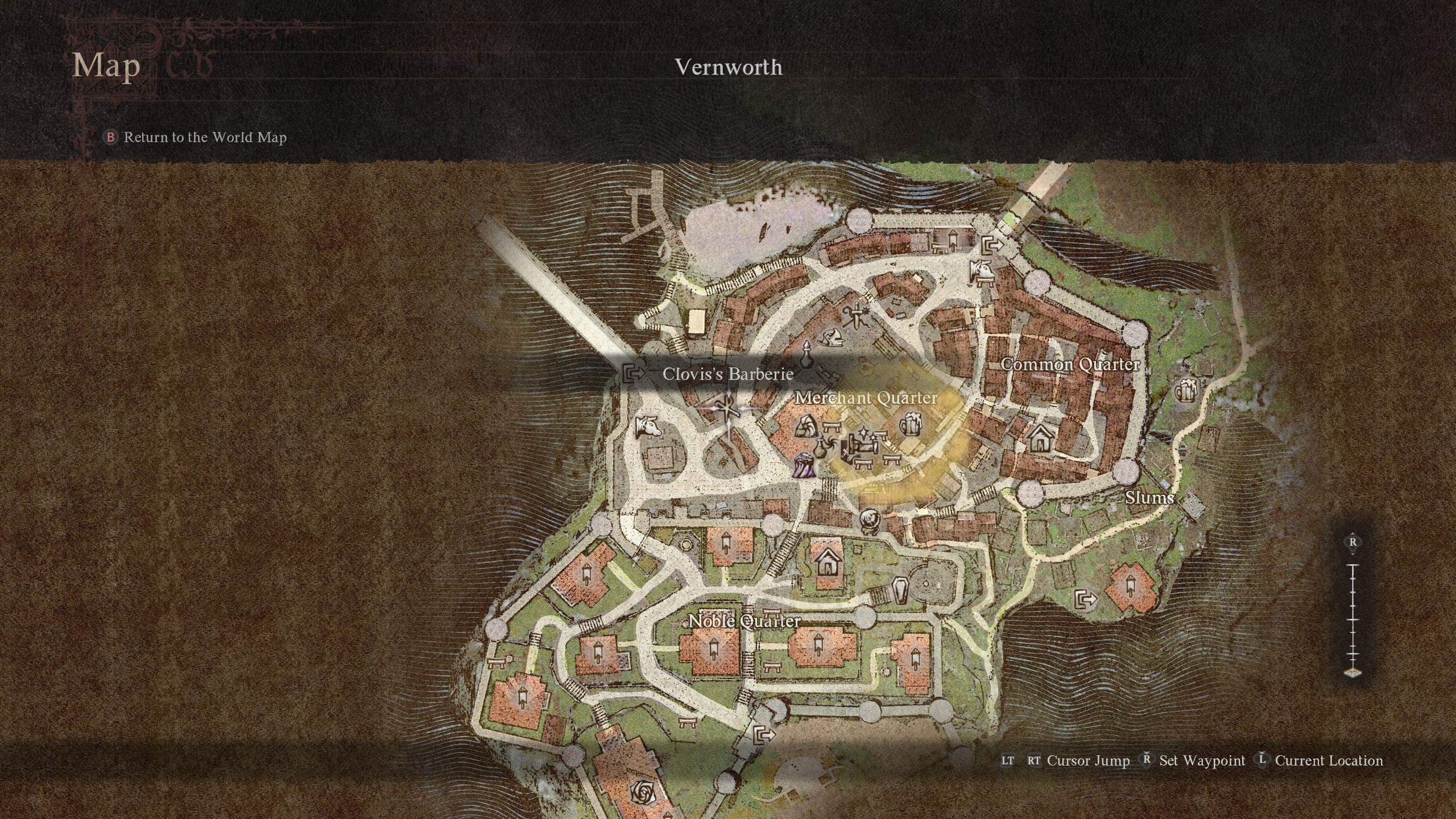 Barberie location in Vernworth - Dragon's Dogma 2