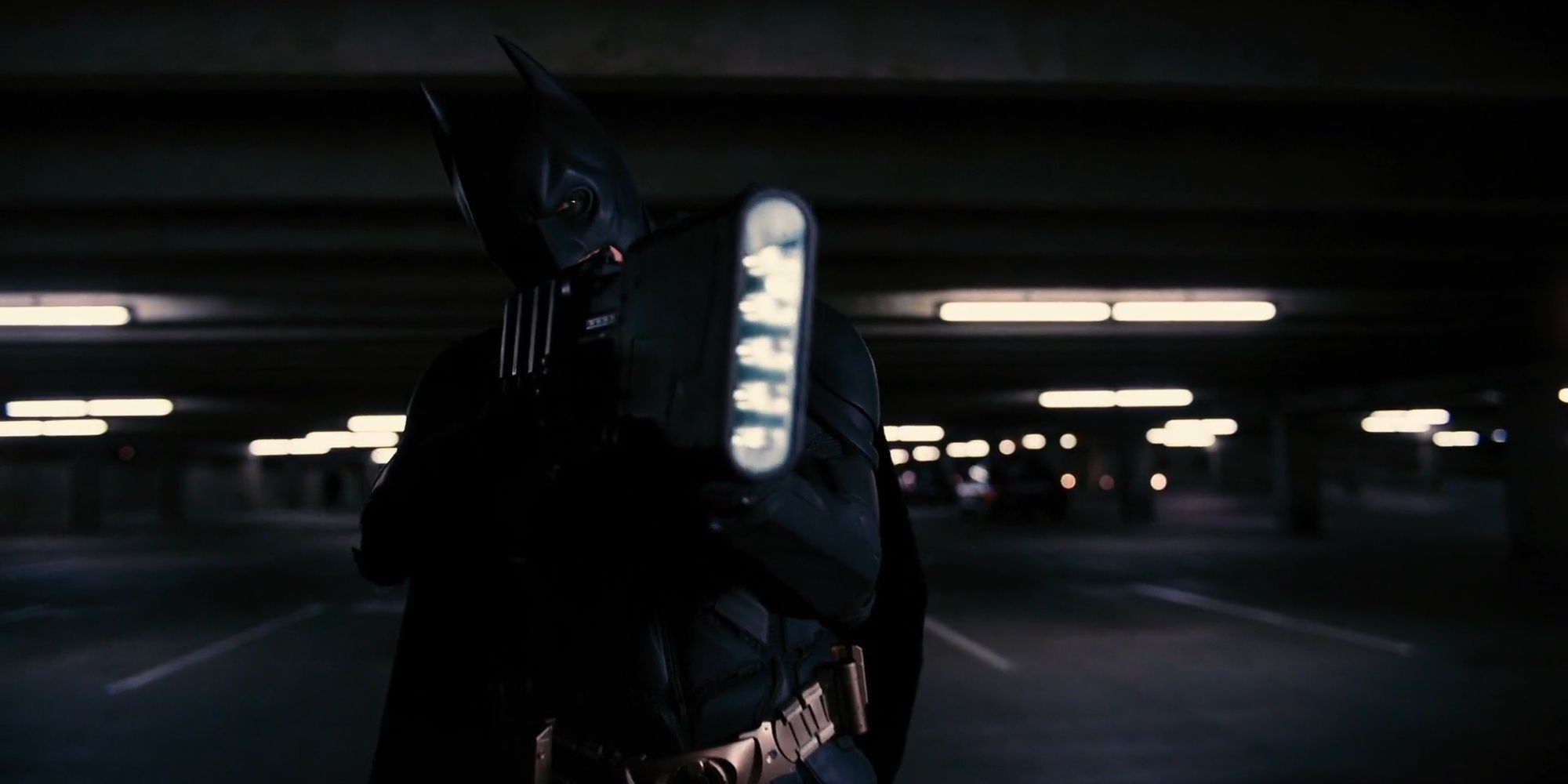 The Dark Knight Rises: Batman Showing Off Some New Fancy Gadgets