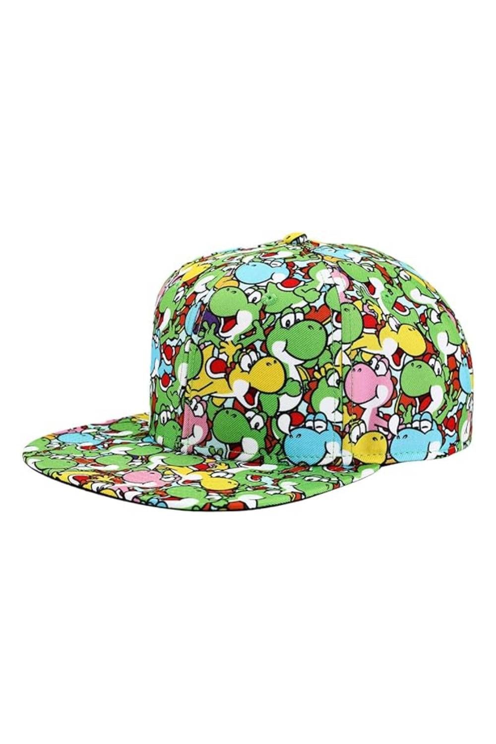 Bioworld Super Mario Yoshi Snapback Mens Hat