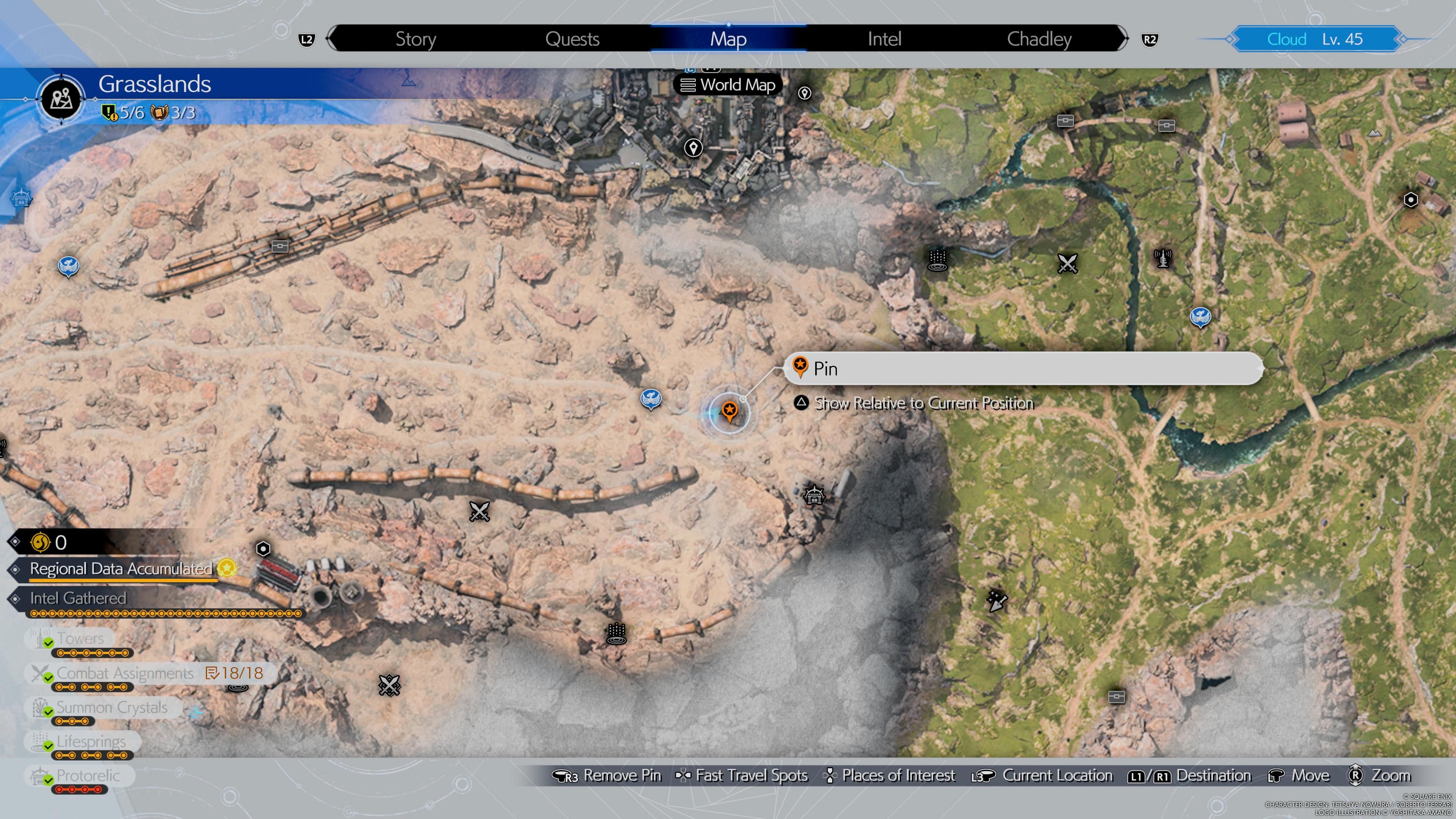 Buried treasure near Lifespring FF7 Rebirth