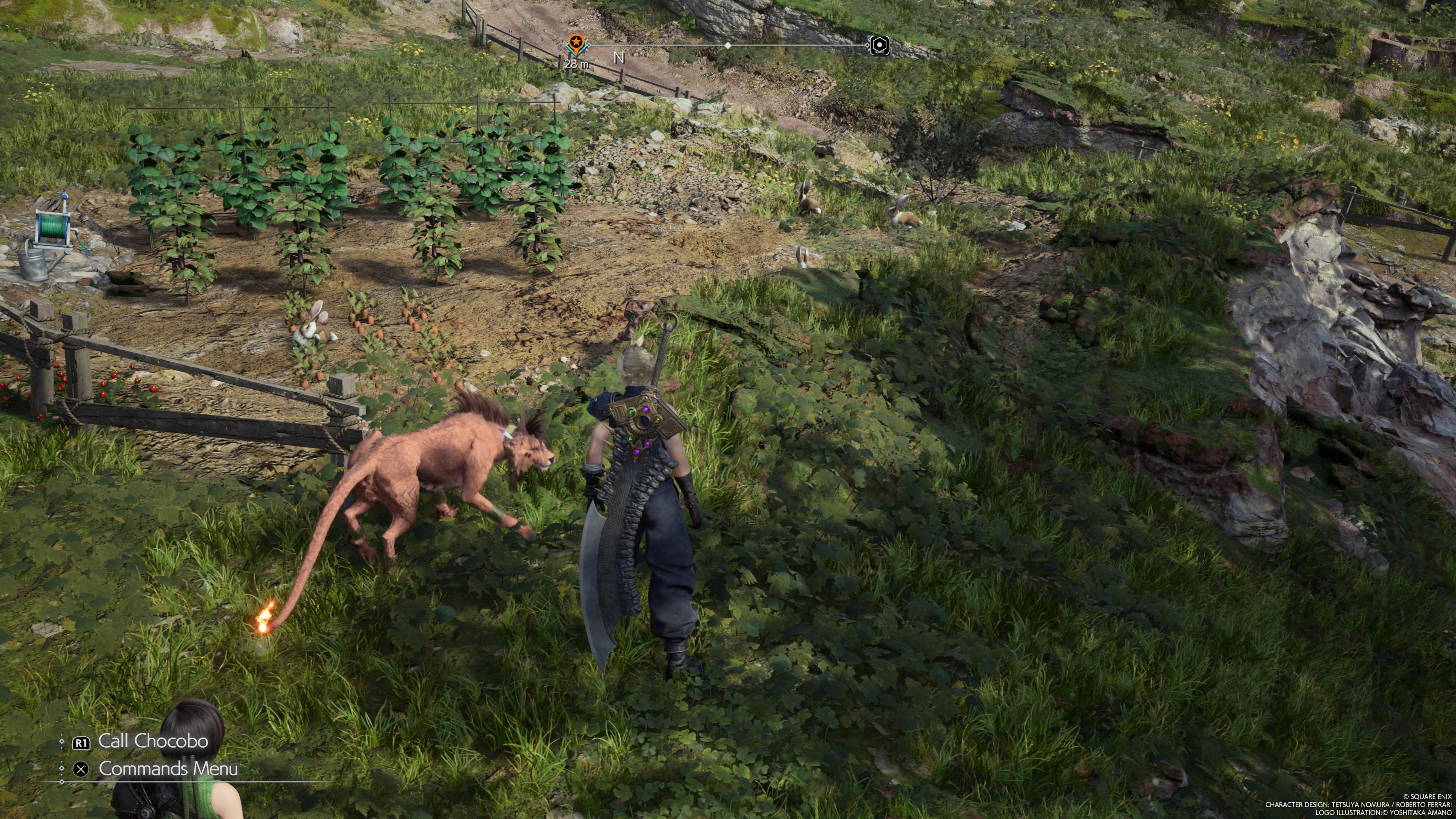 Buried treasure near Oliver's farm in FF7 Rebirth