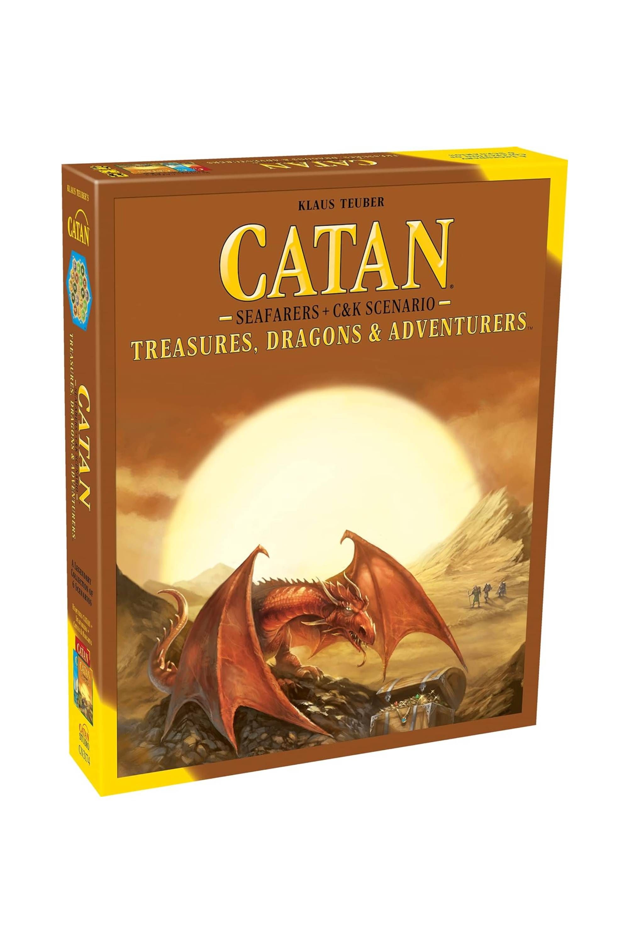 Catan Seafarers + C&K Scenario - Treasures, Dragons & Adventurers