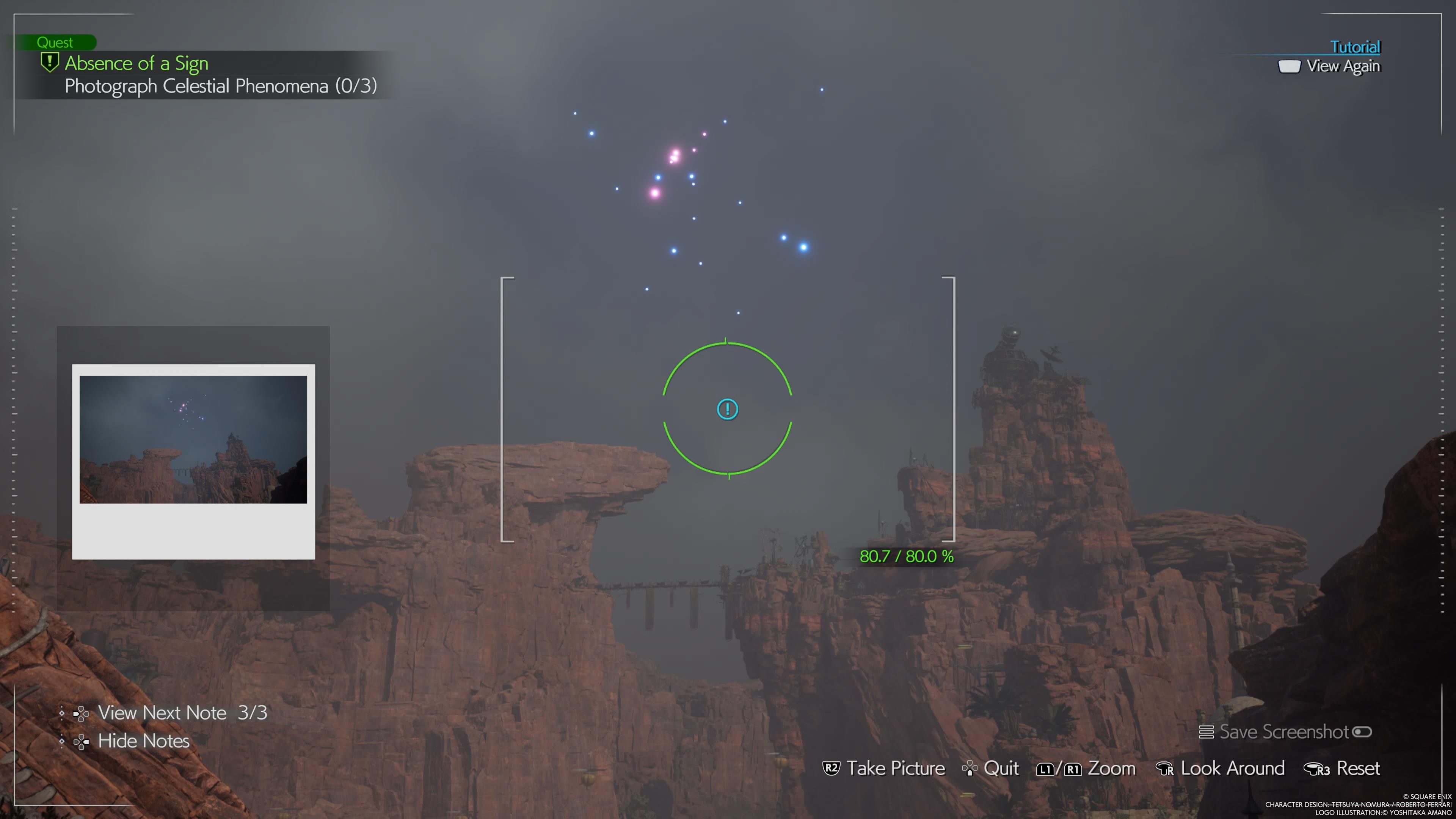 Cellestial Phenomena 3 picture - FF7 Rebirth