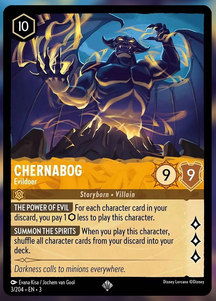 Chernabog, Evildoer eng