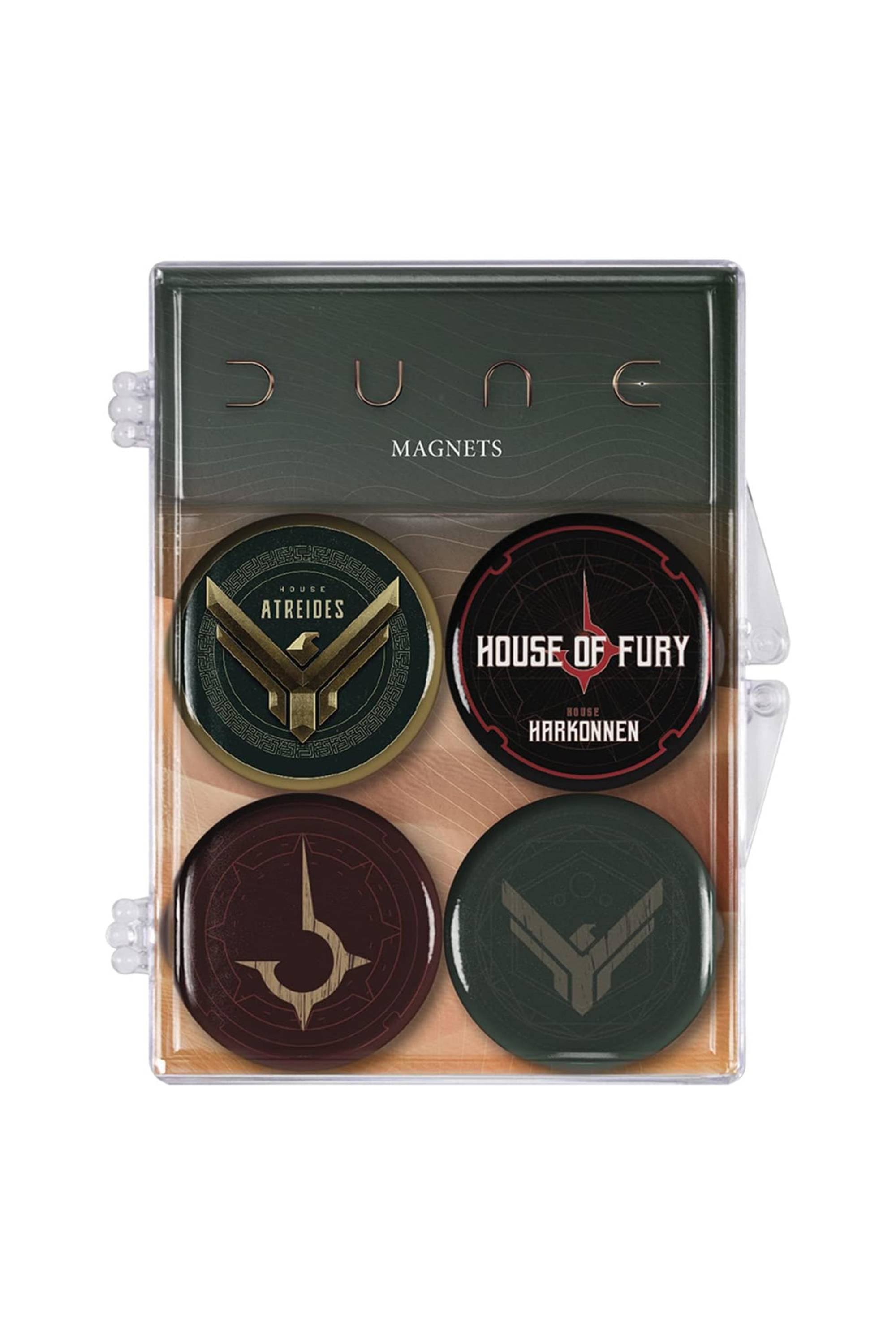 Dark Horse Dune Atreides and Harkonnen Magnet 4-Pack