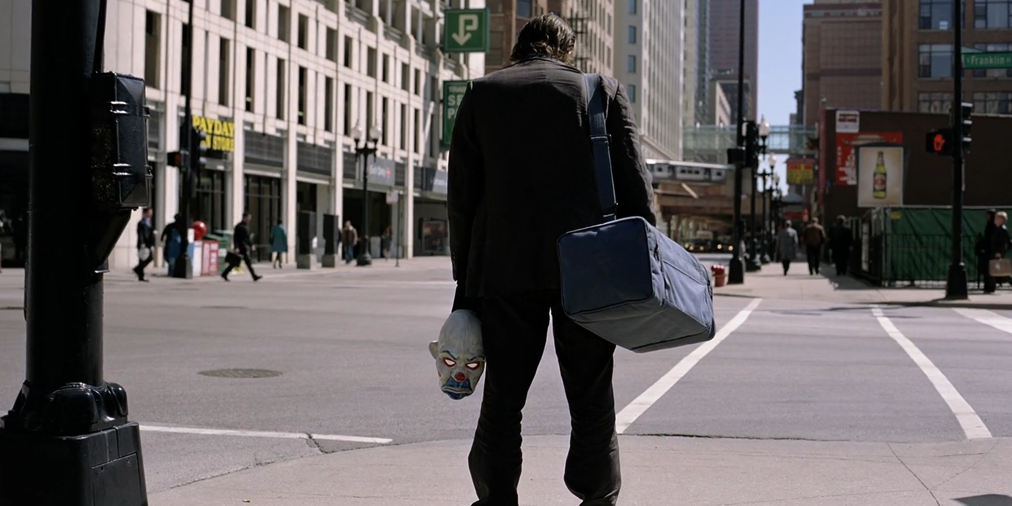 The Dark Knight: The First Opening Scene With The Joker