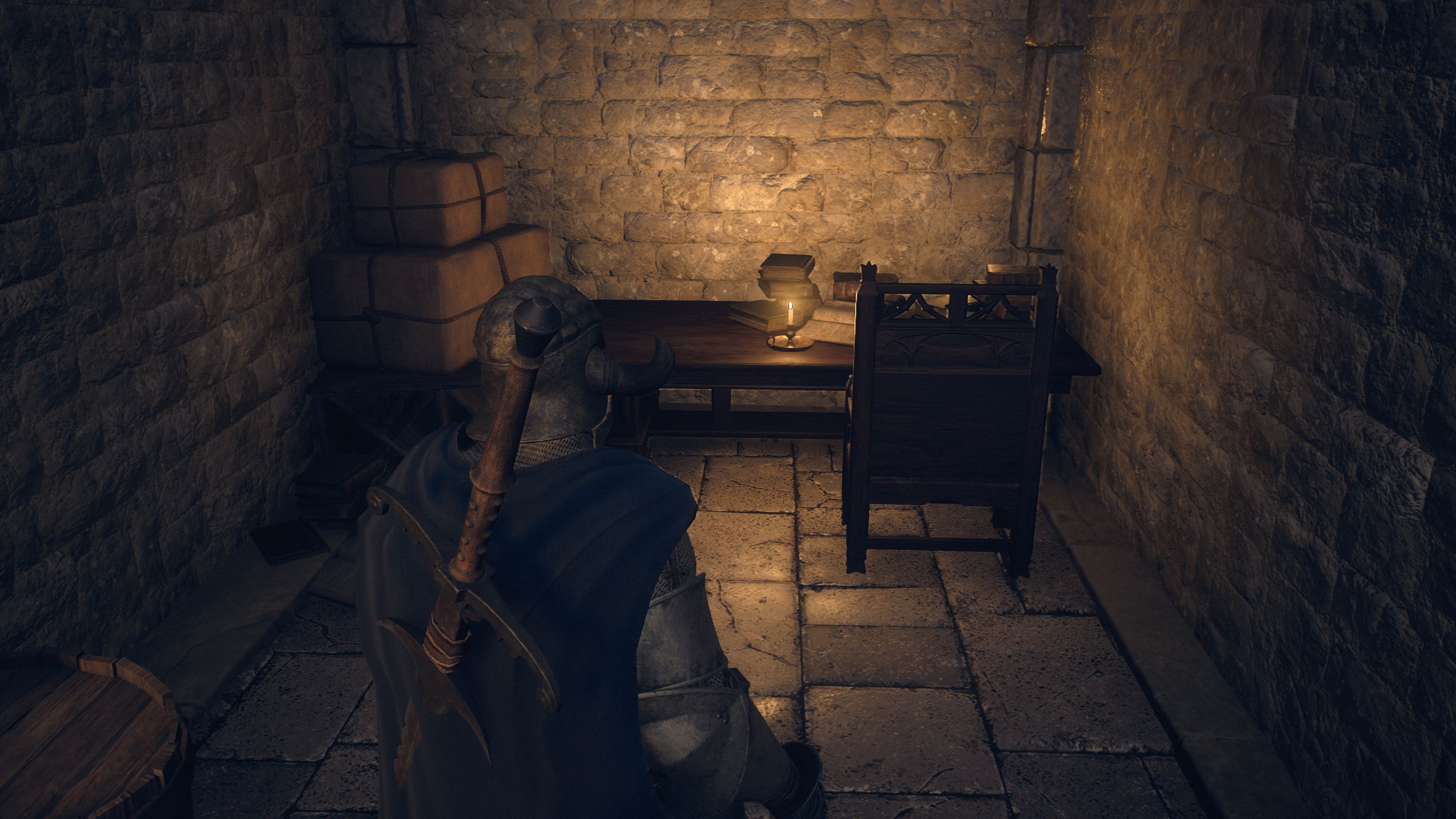 Allard's Secret Room from An Unsettling Encounter in Dragon's Dogma 2.